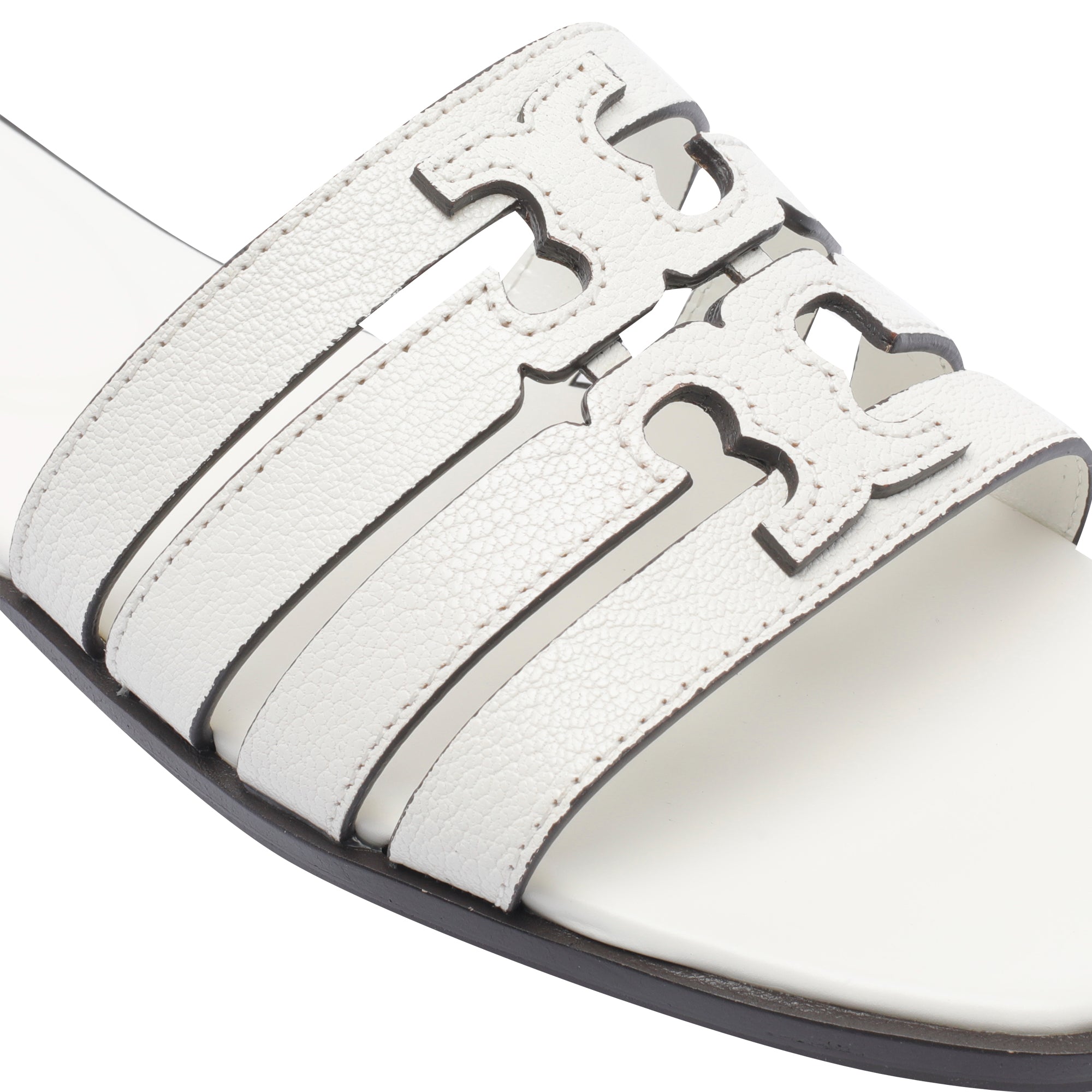 Tory Burch Sandals White Calf Leather/rubber Sole