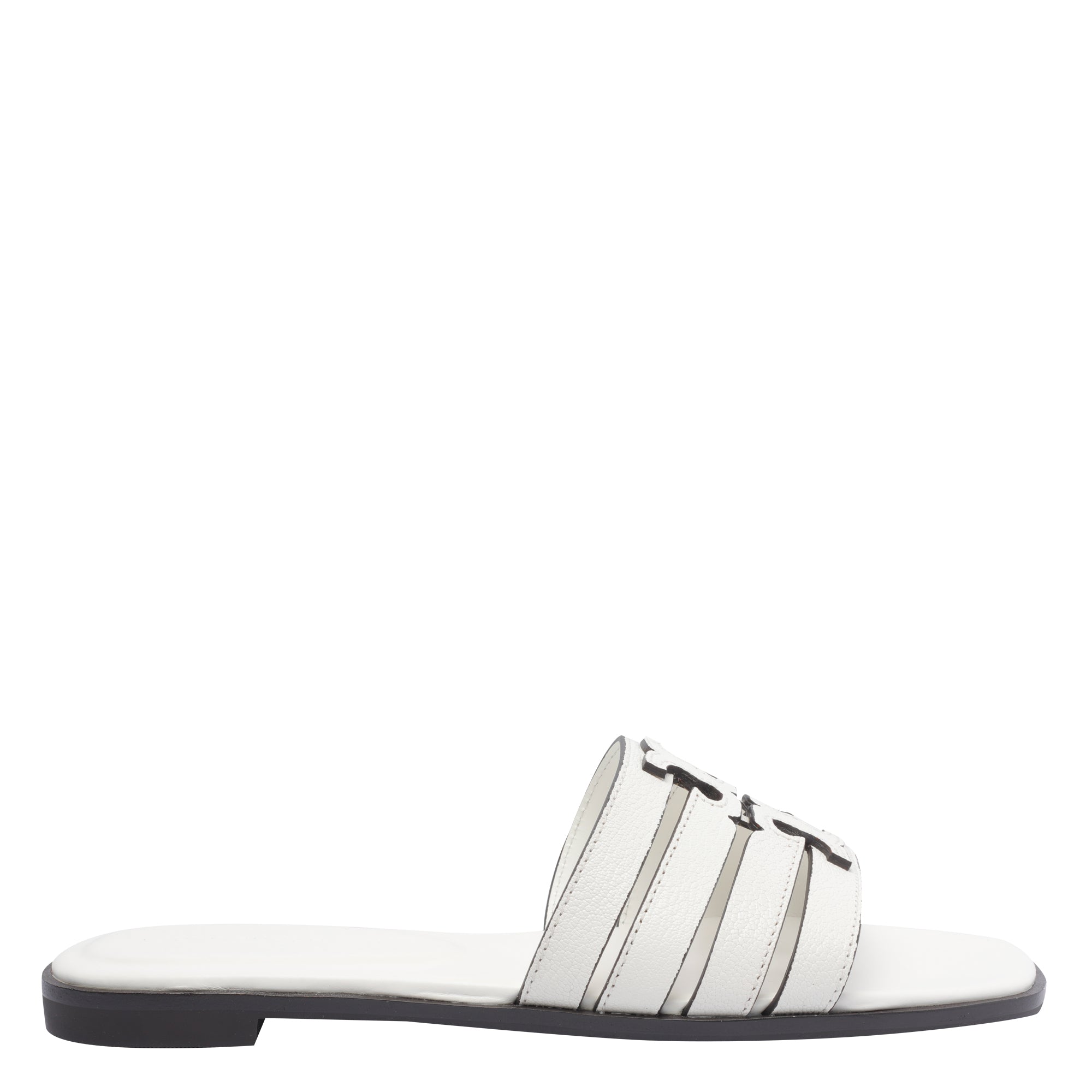 Tory Burch Sandals White Calf Leather/rubber Sole