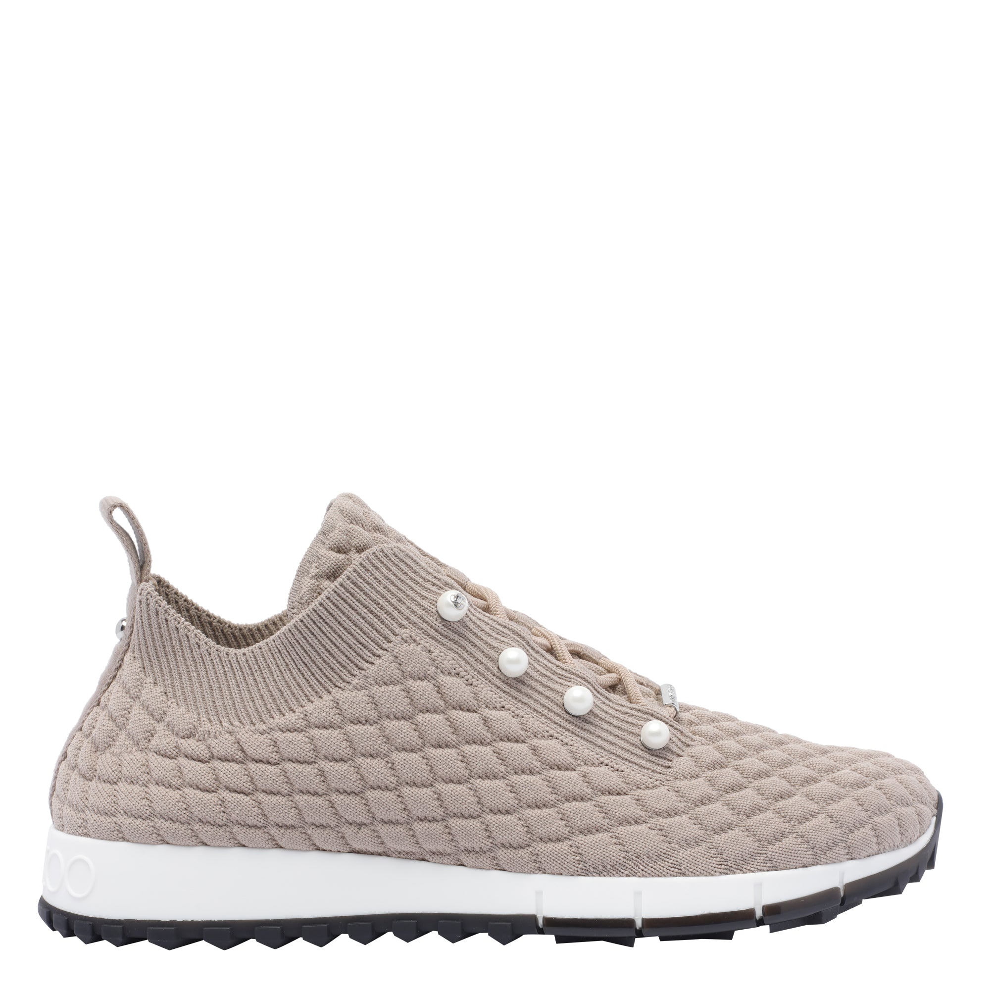 Jimmy Choo Sneakers Pink Fabric/rubber Sole