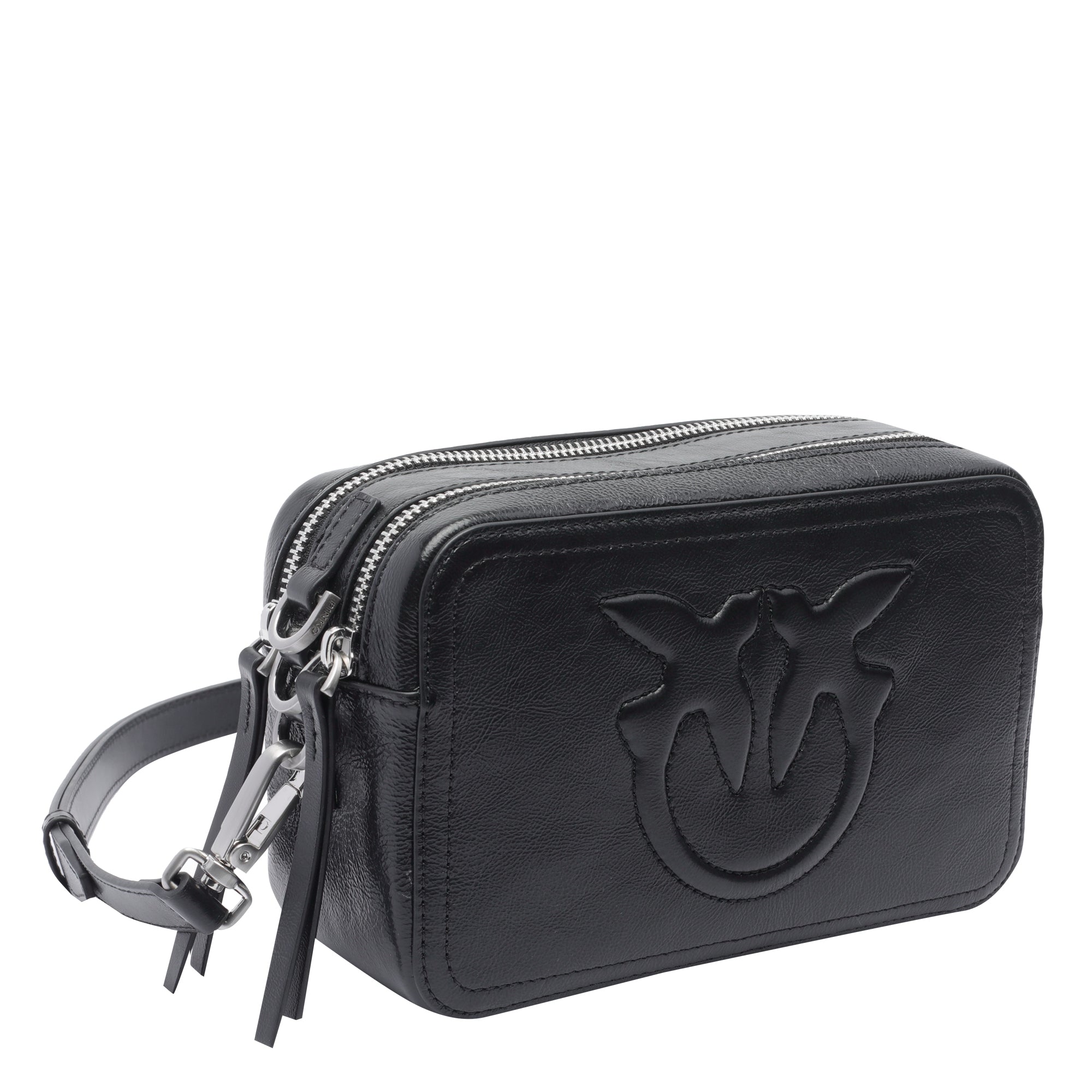 Pinko Bags Black Calf Leather