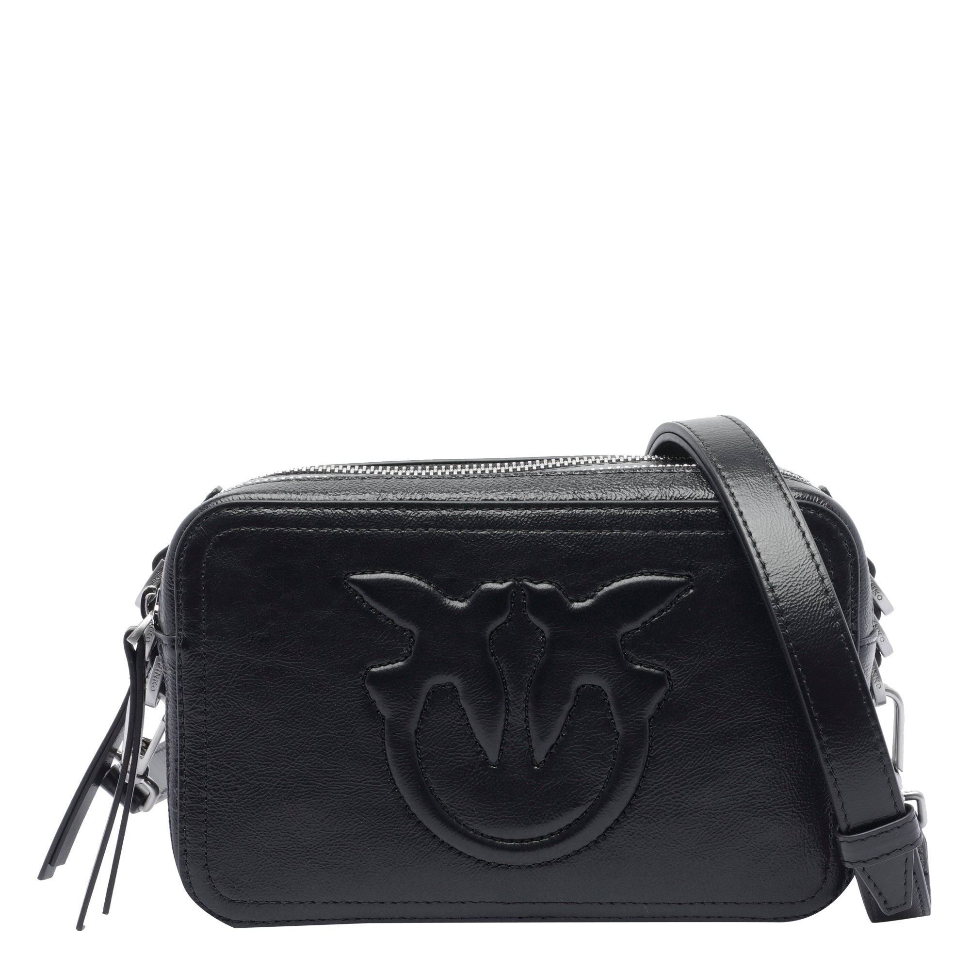 Pinko Bags Black Calf Leather