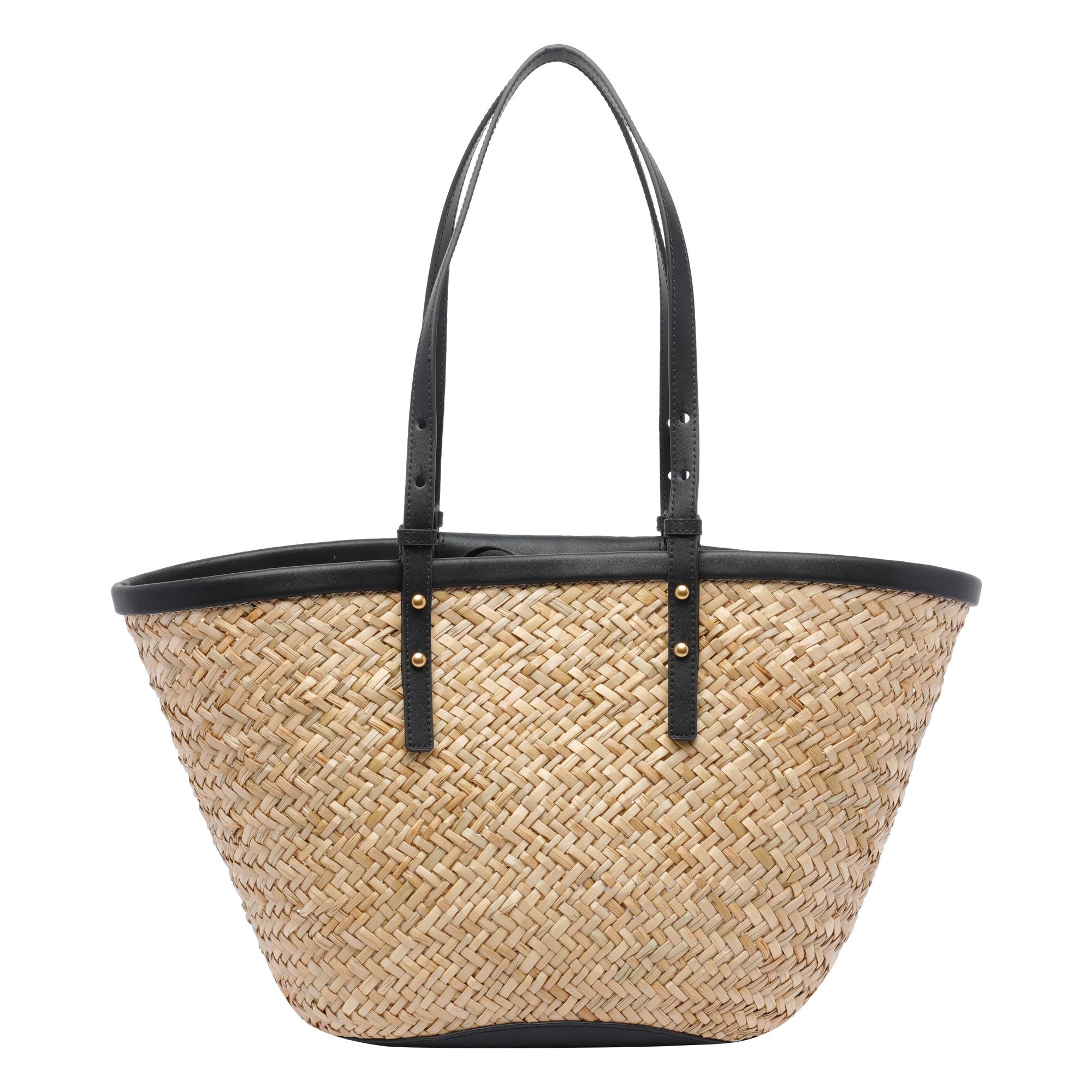 Pinko Bags Black Raffia