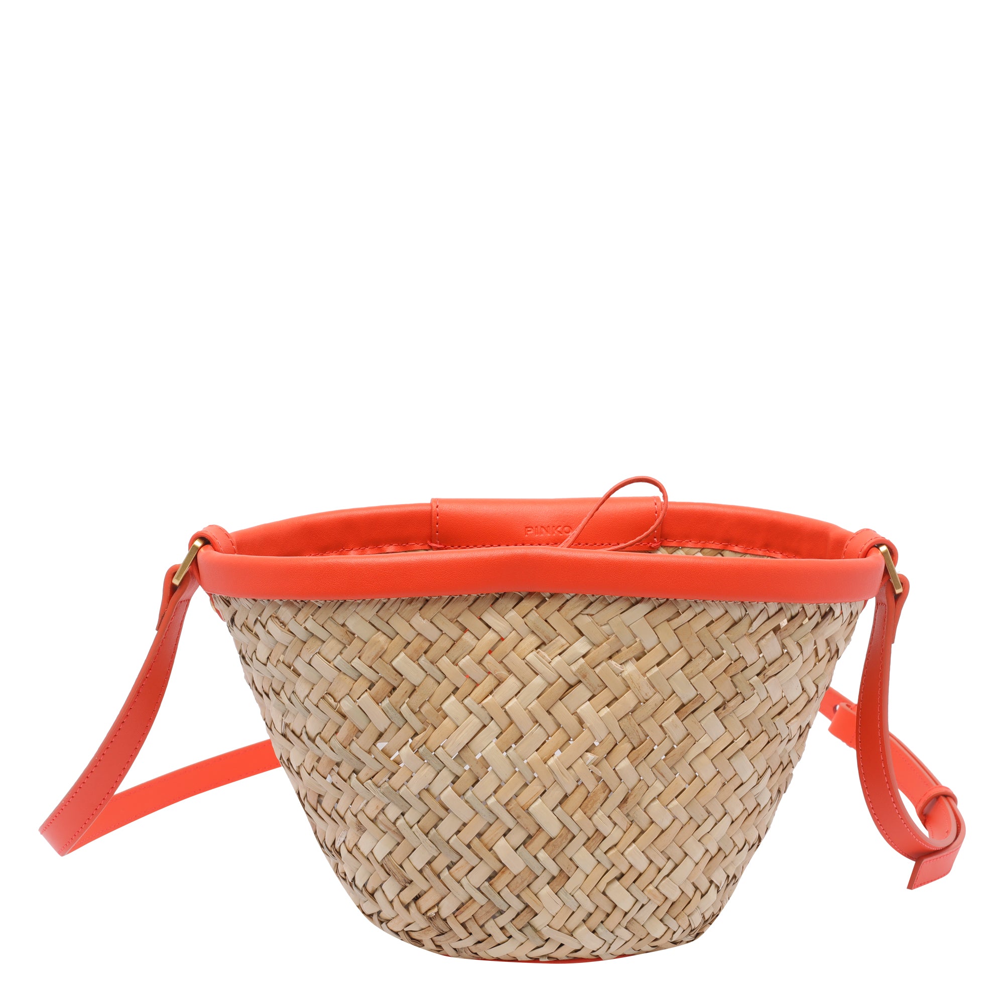 Pinko Bags Red Raffia