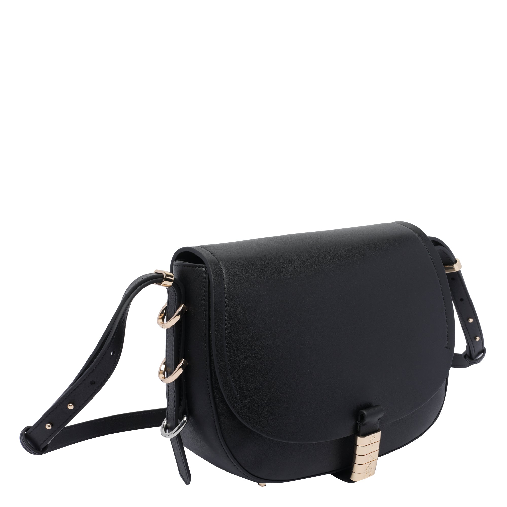 Pinko Bags Black Calf Leather