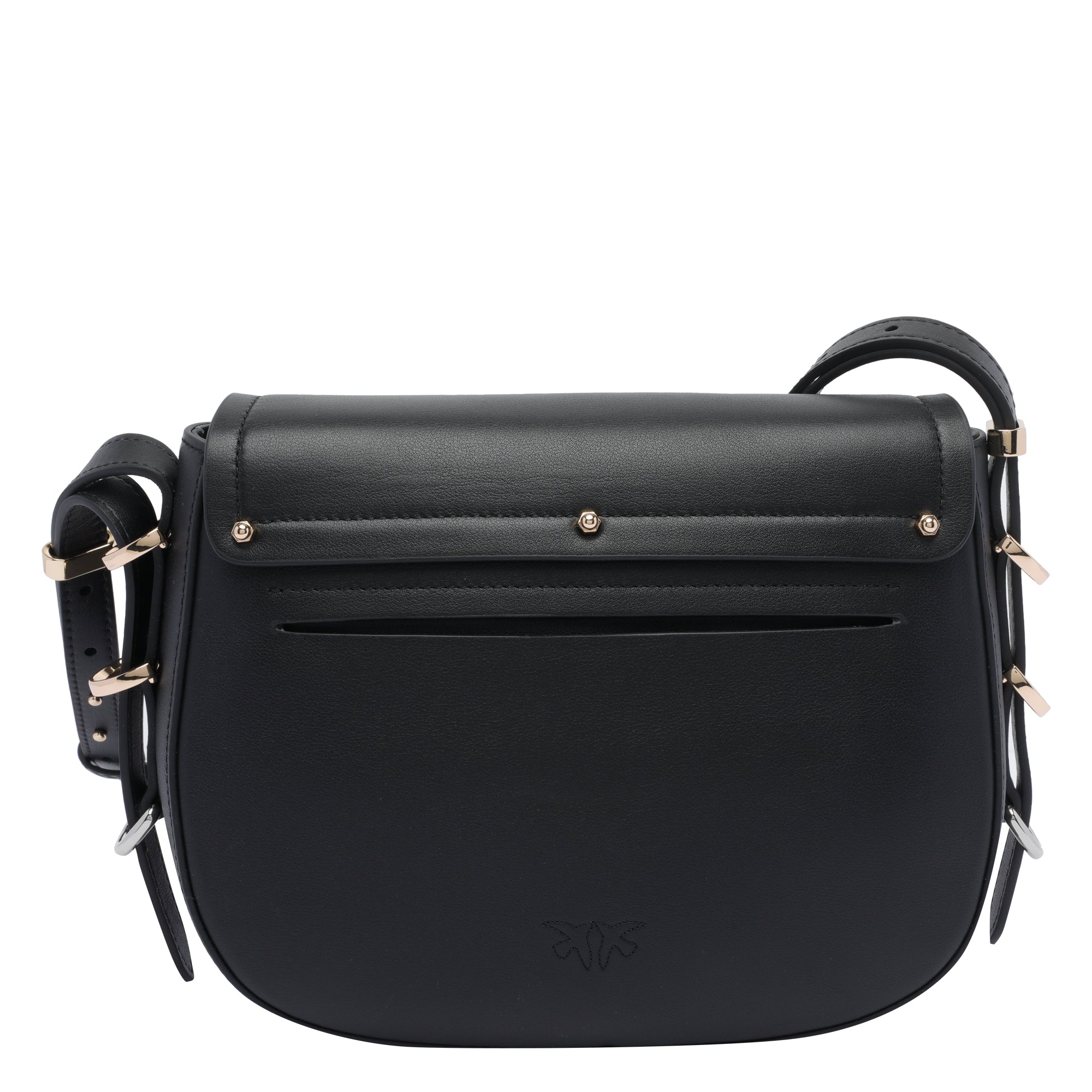 Pinko Bags Black Calf Leather