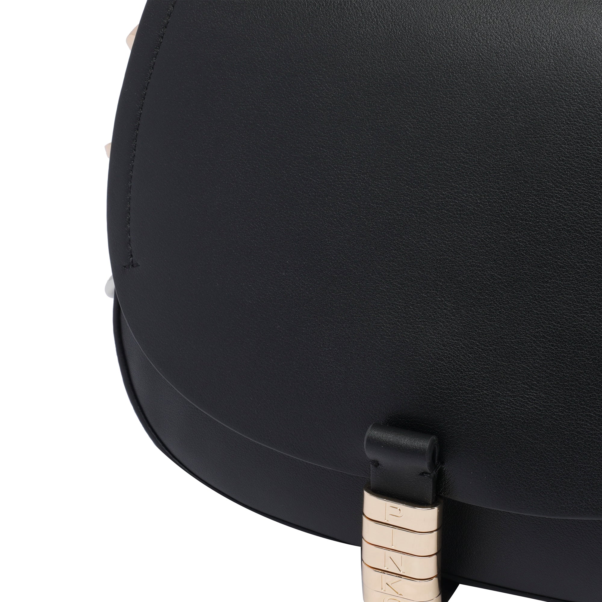 Pinko Bags Black Calf Leather