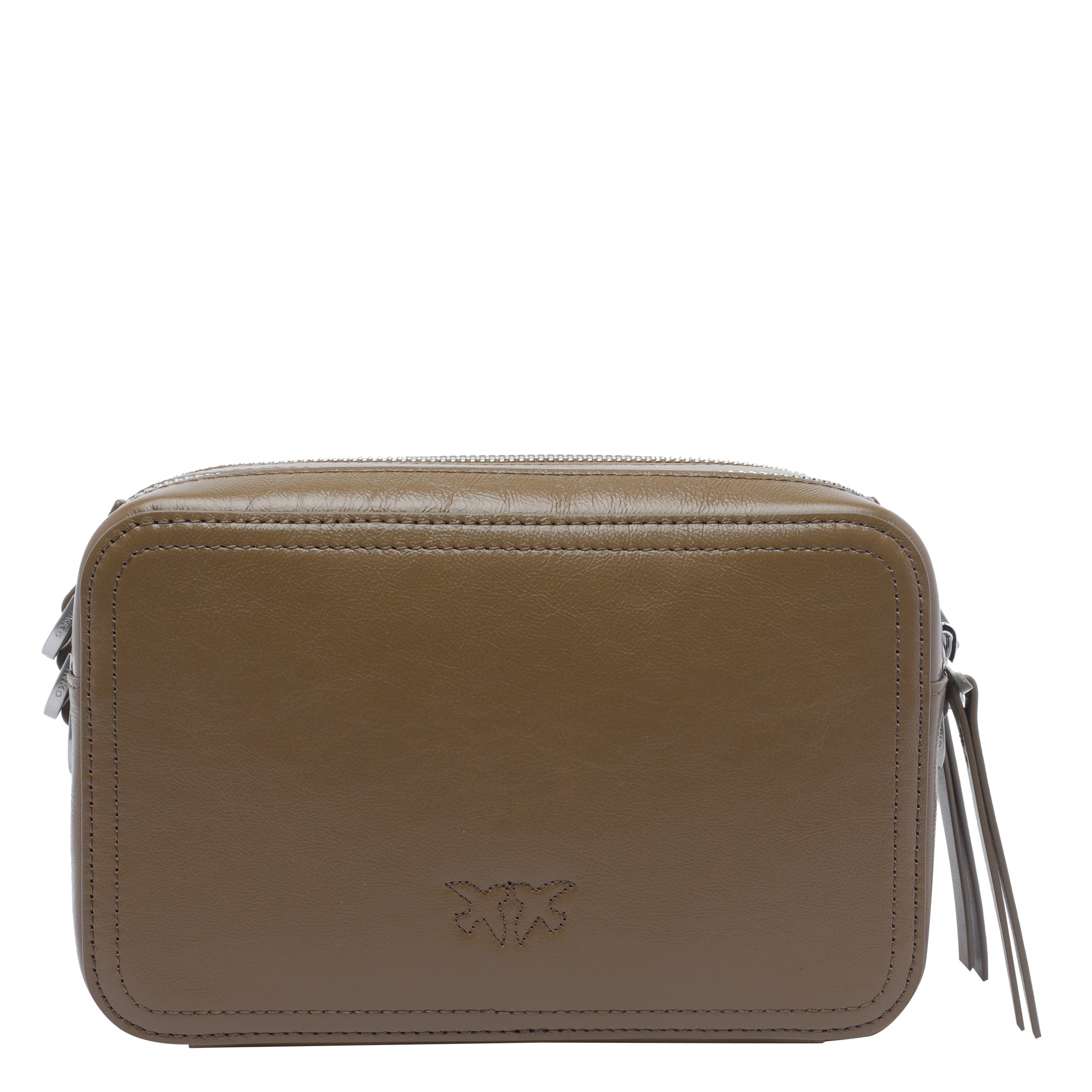 Pinko Bags Green Calf Leather