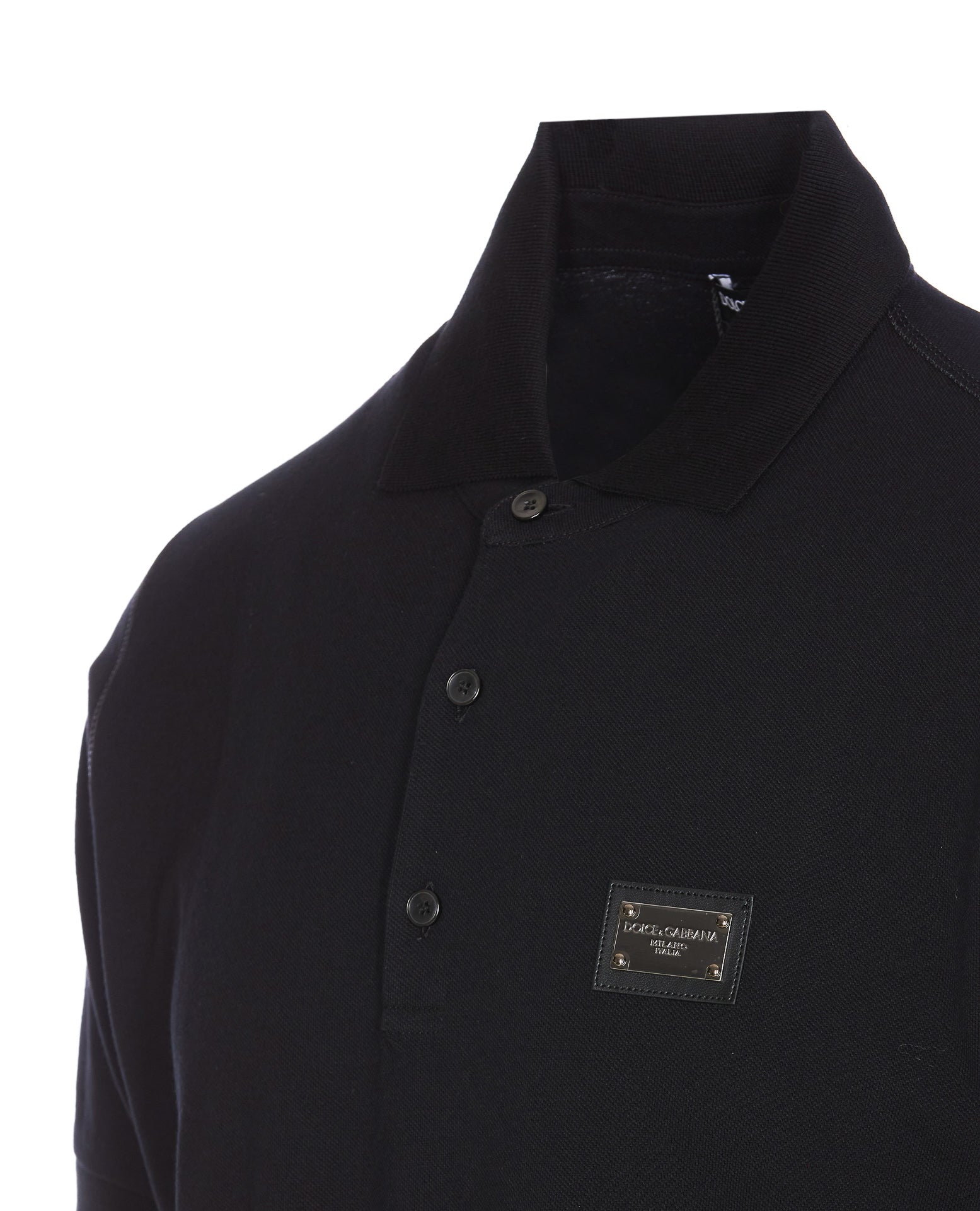 Dolce & Gabbana T-Shirts And Polos Black Cotton