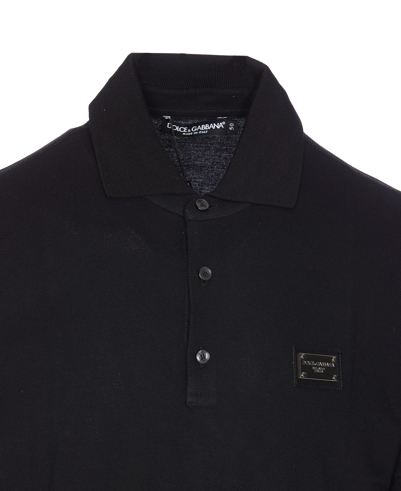 Dolce & Gabbana T-Shirts And Polos Black Cotton
