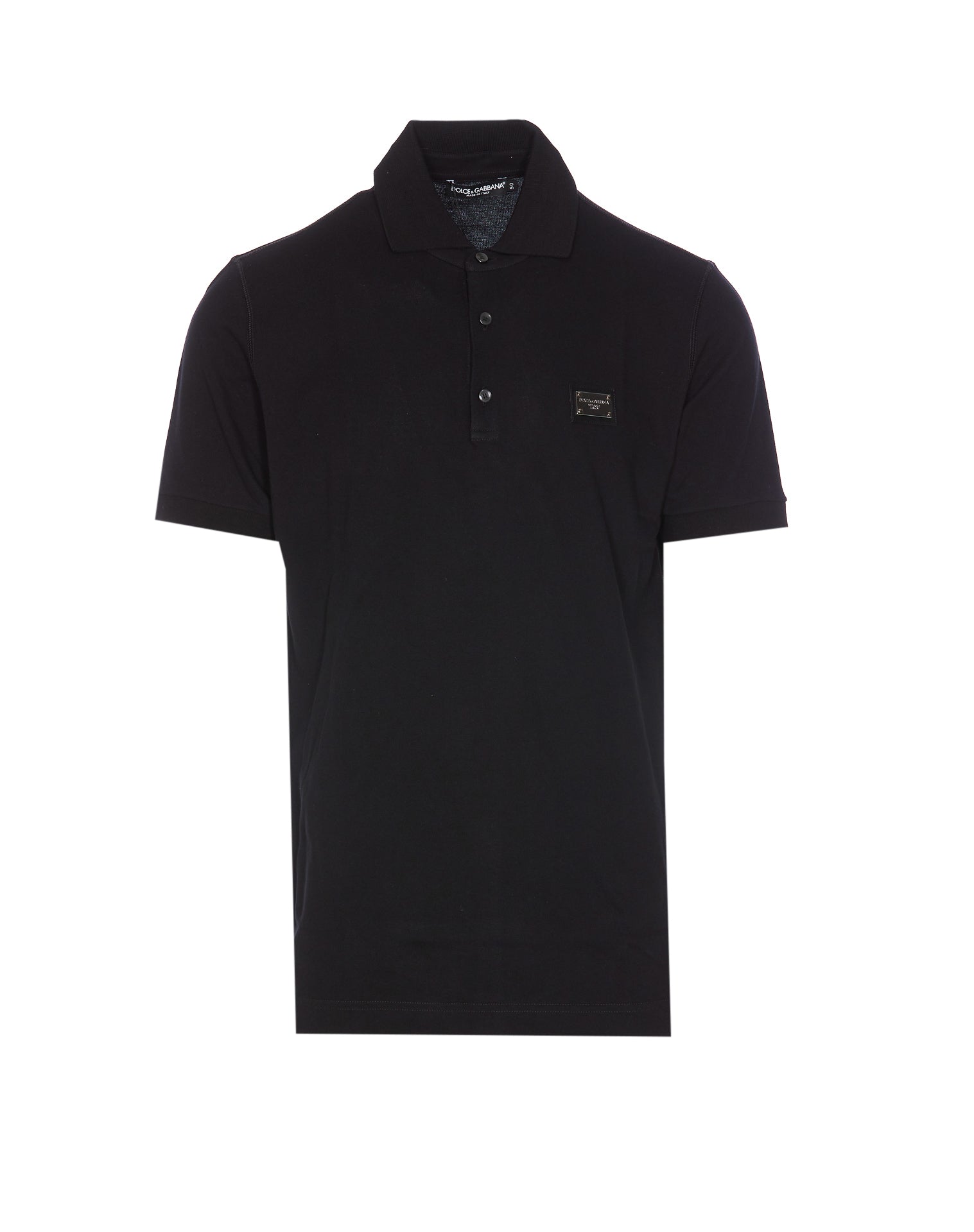 Dolce & Gabbana T-Shirts And Polos Black Cotton