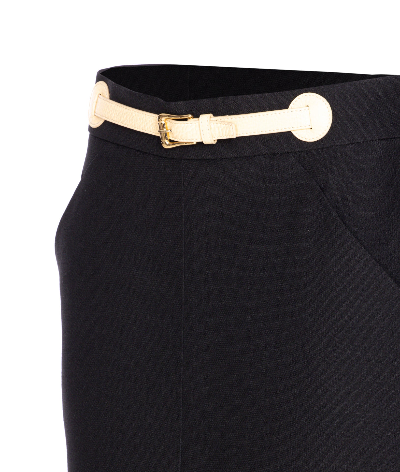 Valentino Garavani Skirts Black Leather