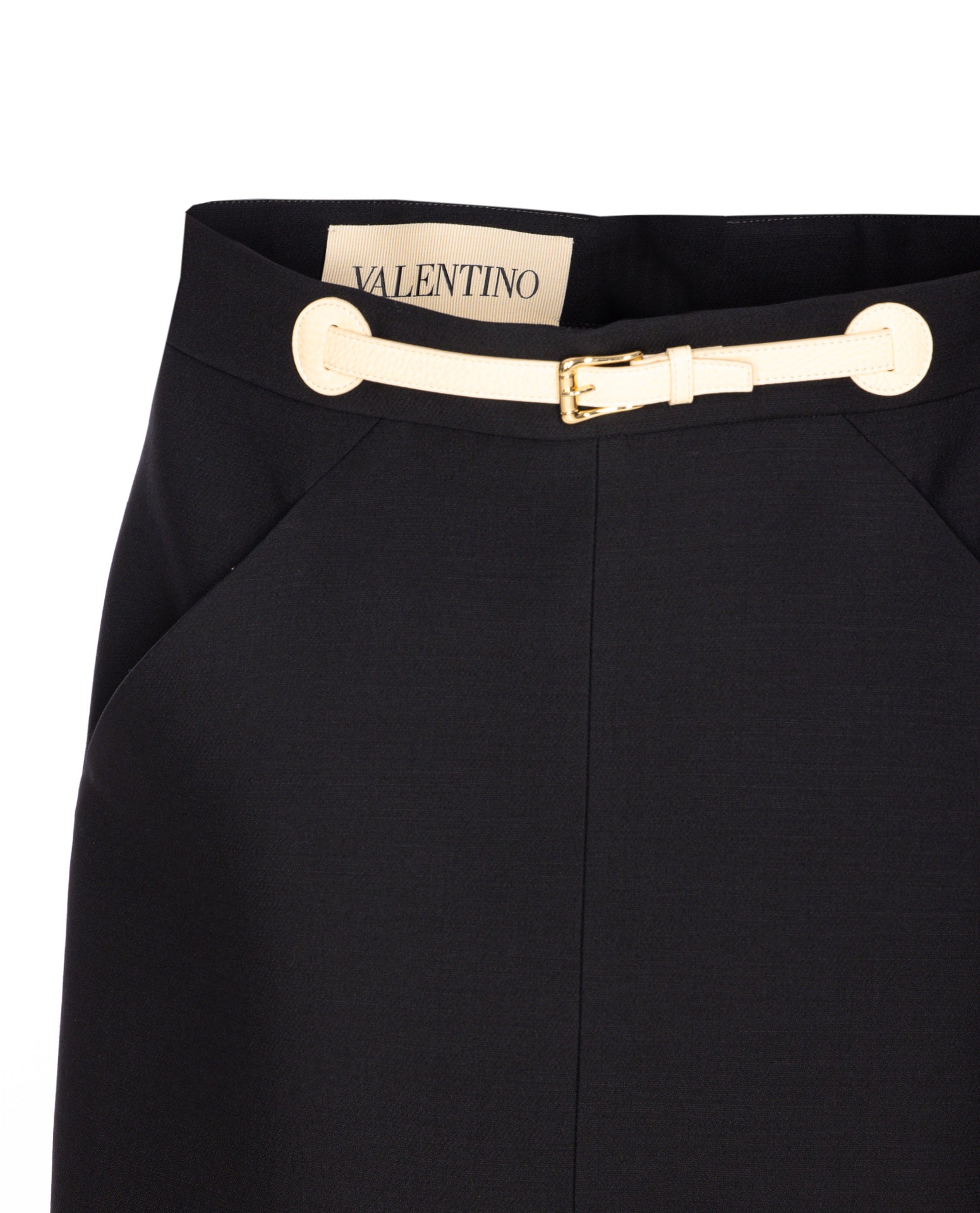 Valentino Garavani Skirts Black Leather