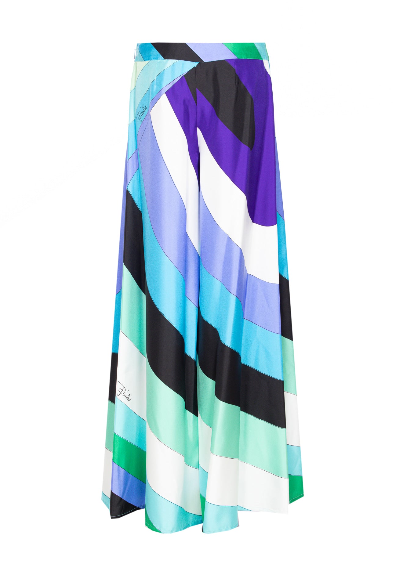 Emilio Pucci Trousers Multicolour Silk