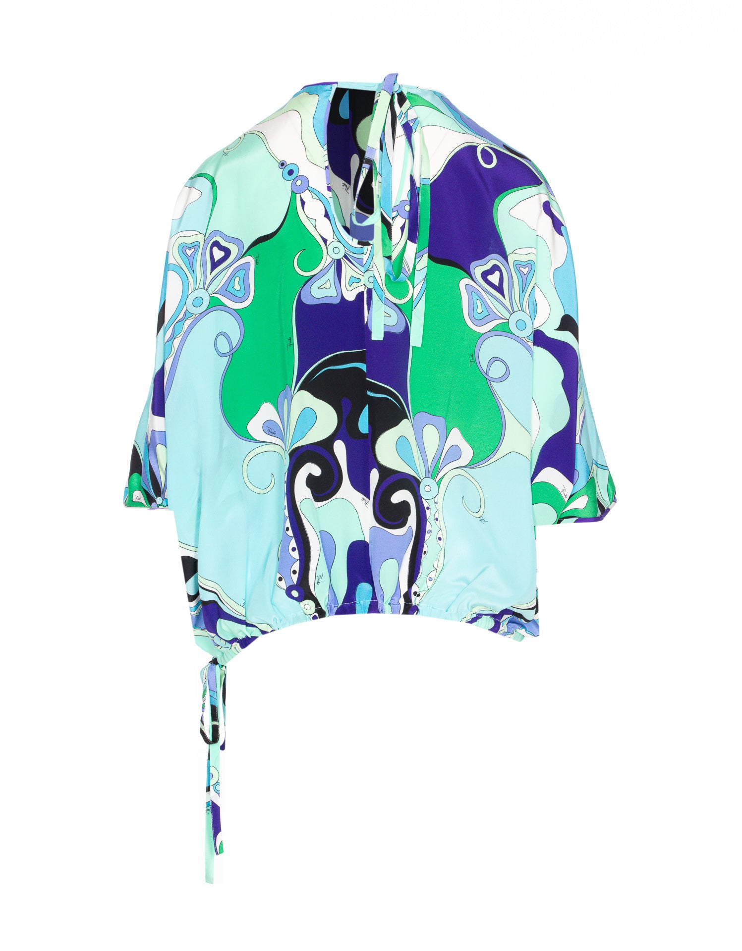 Emilio Pucci Shirts Green Silk