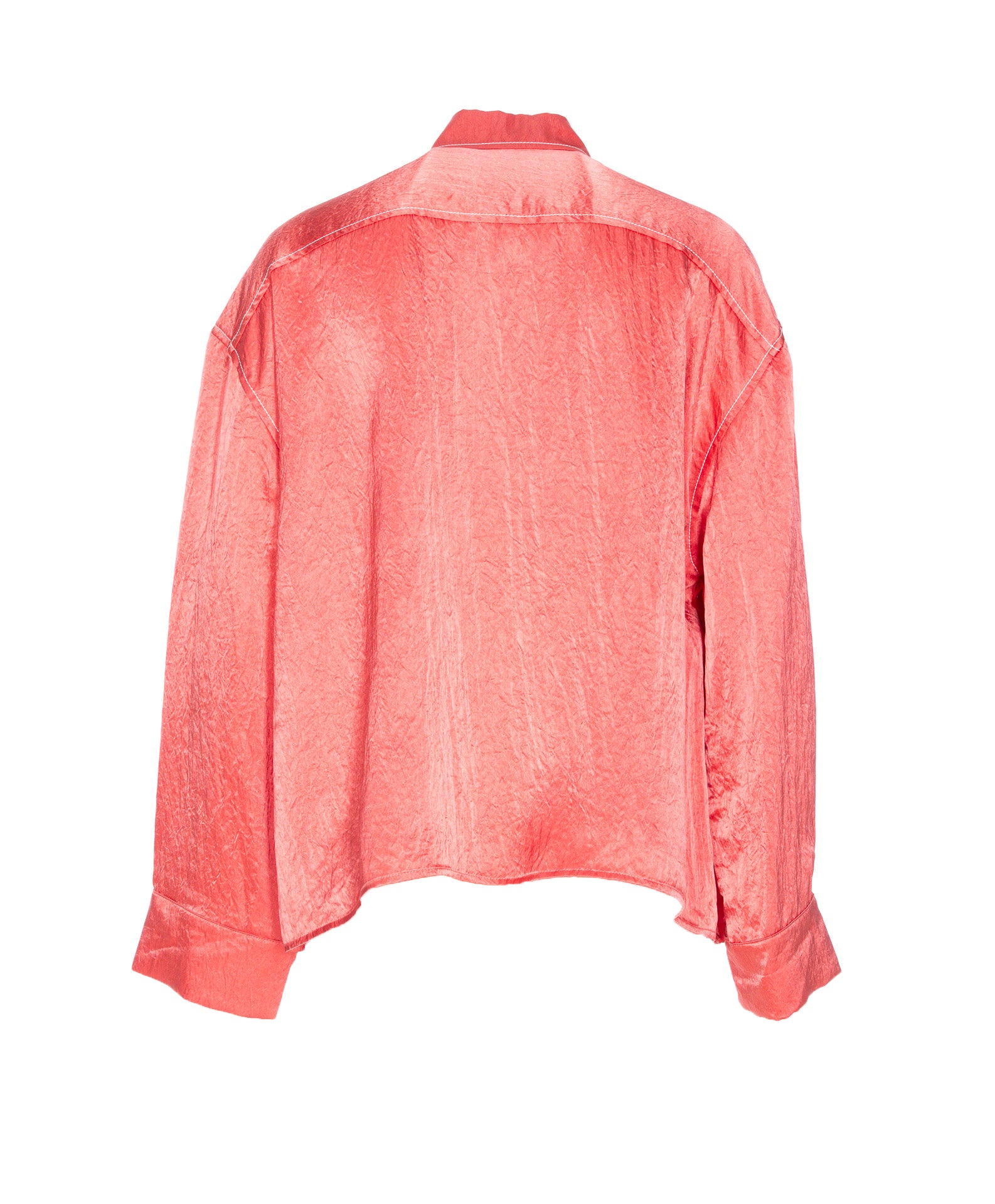 Pinko Shirts Pink Acetate
