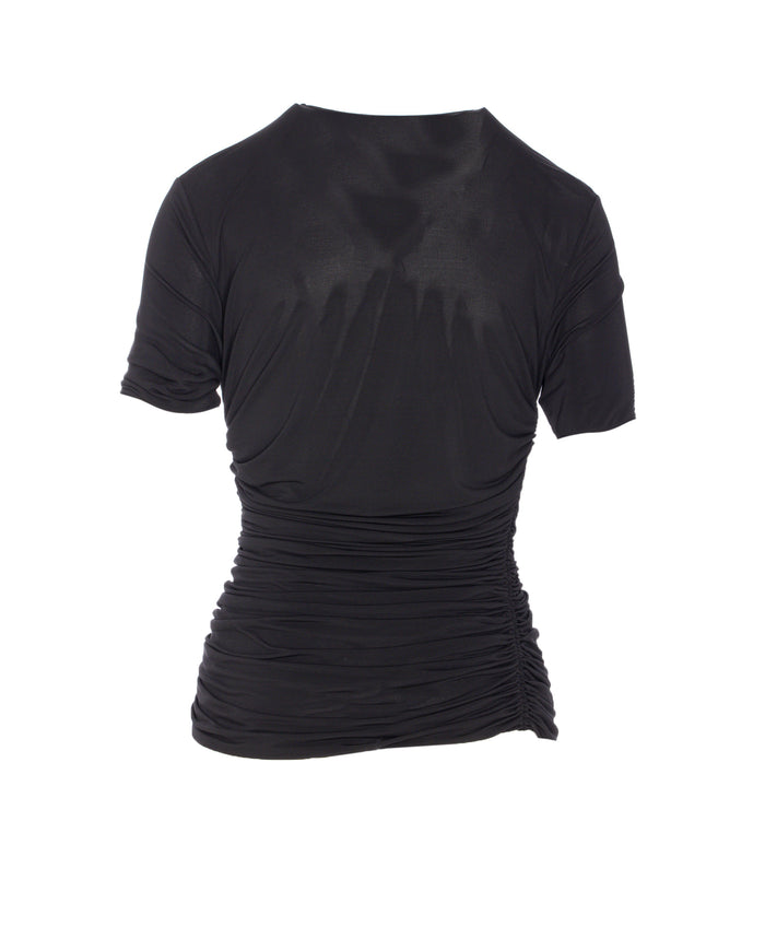 Alaia T-shirts and Polos Black Viscose