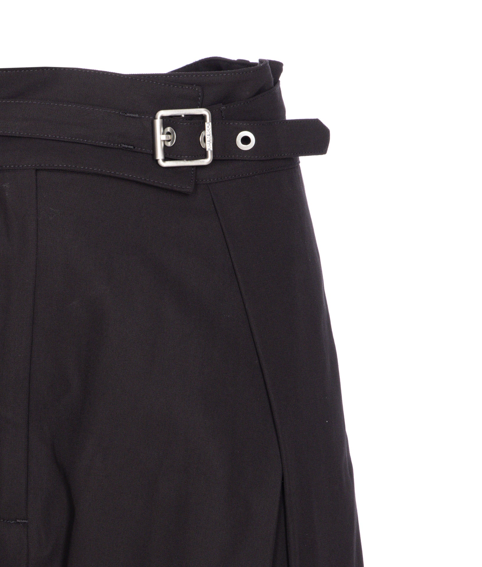 Pinko Trousers Black Cotton