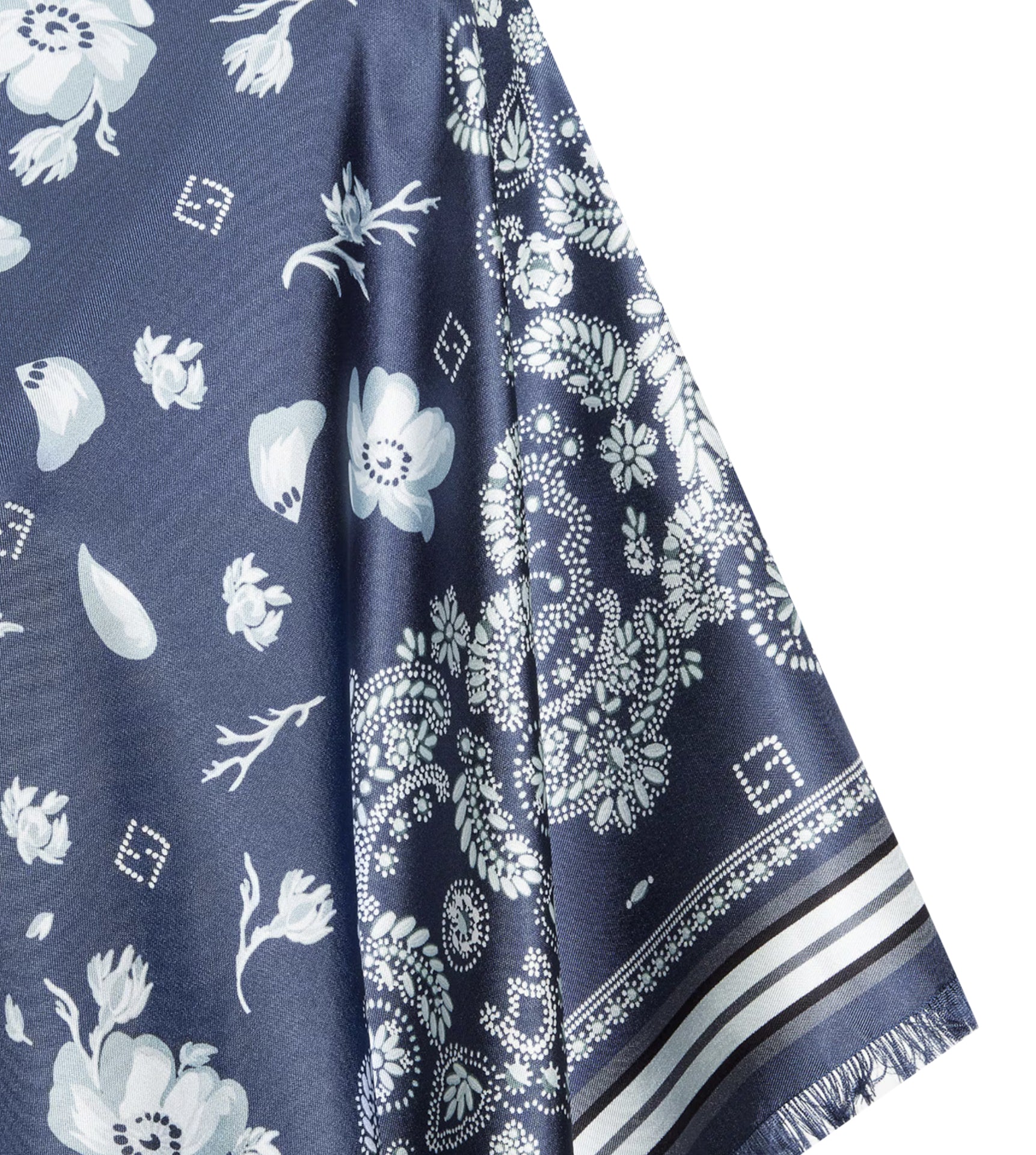 Fendi Jackets Blue Silk