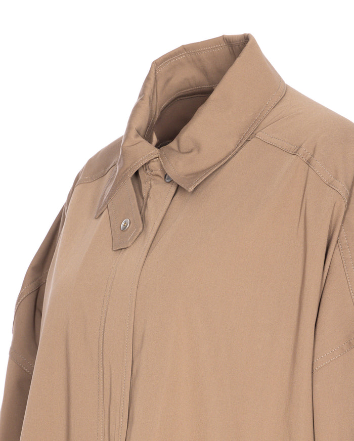 Toteme Coats Beige Cotton