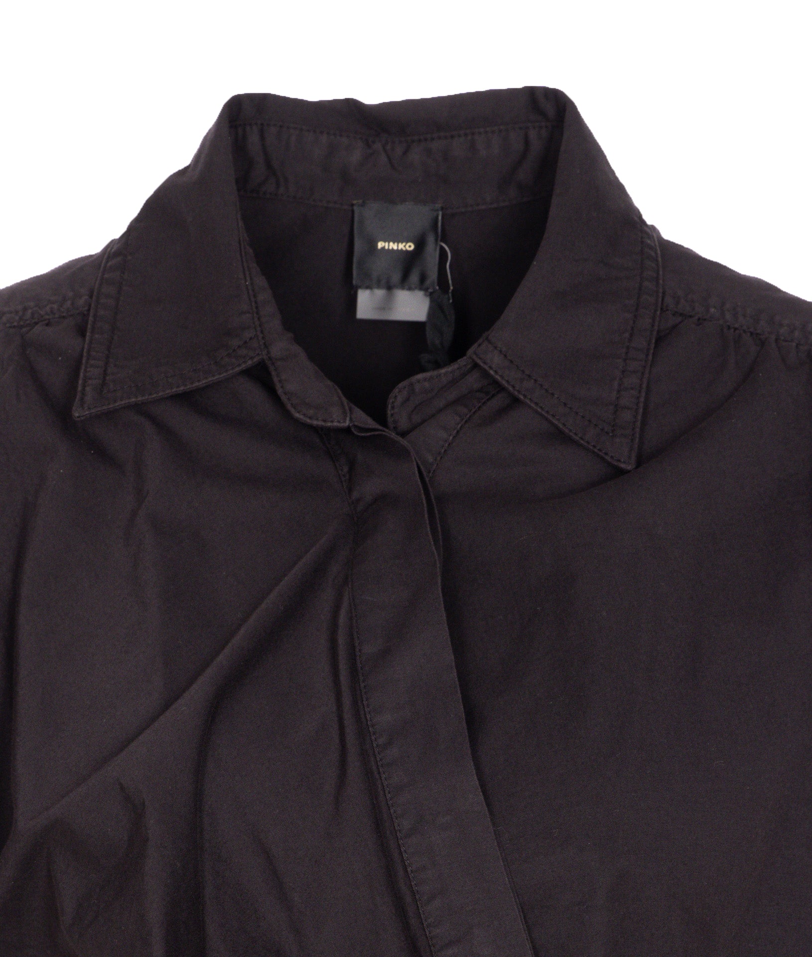 Pinko Dresses Black Cotton