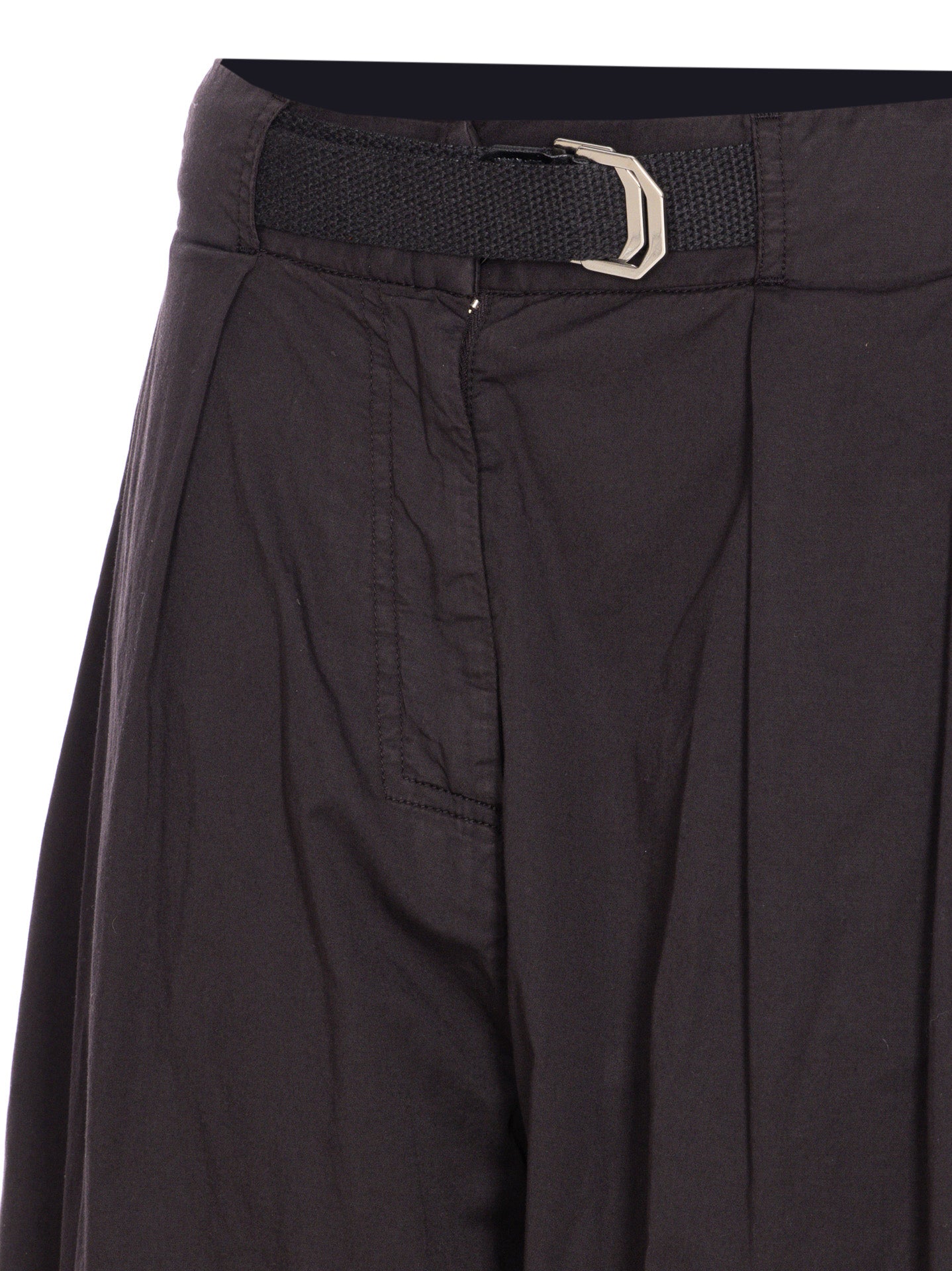 Pinko Trousers Black Cotton