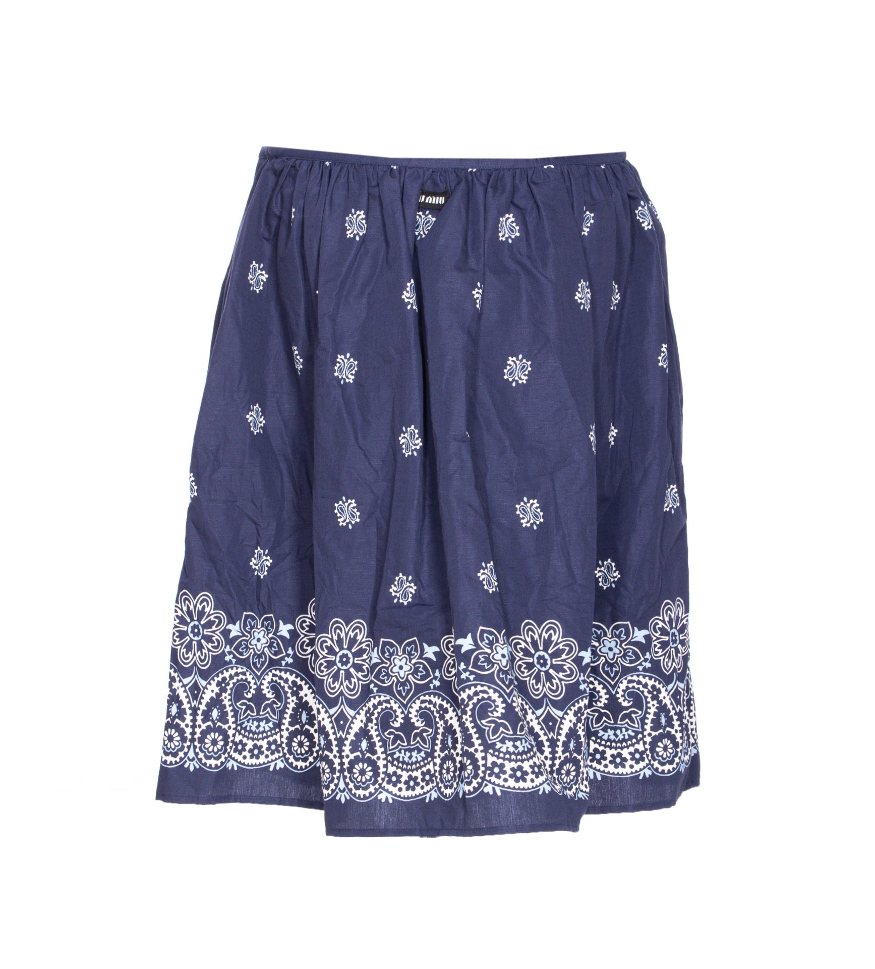 Miu Skirts Blue Cotton