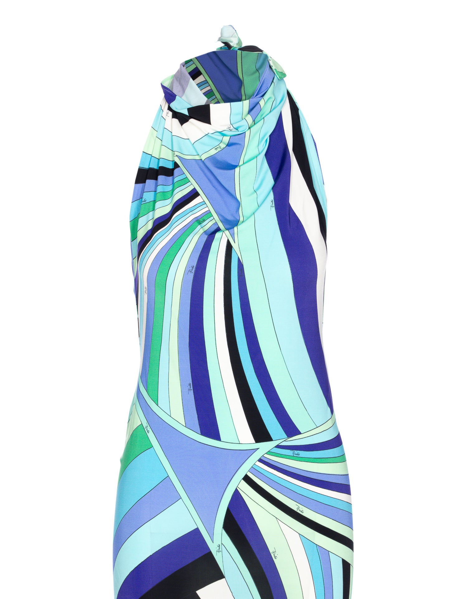 Emilio Pucci Dresses Blue Viscose