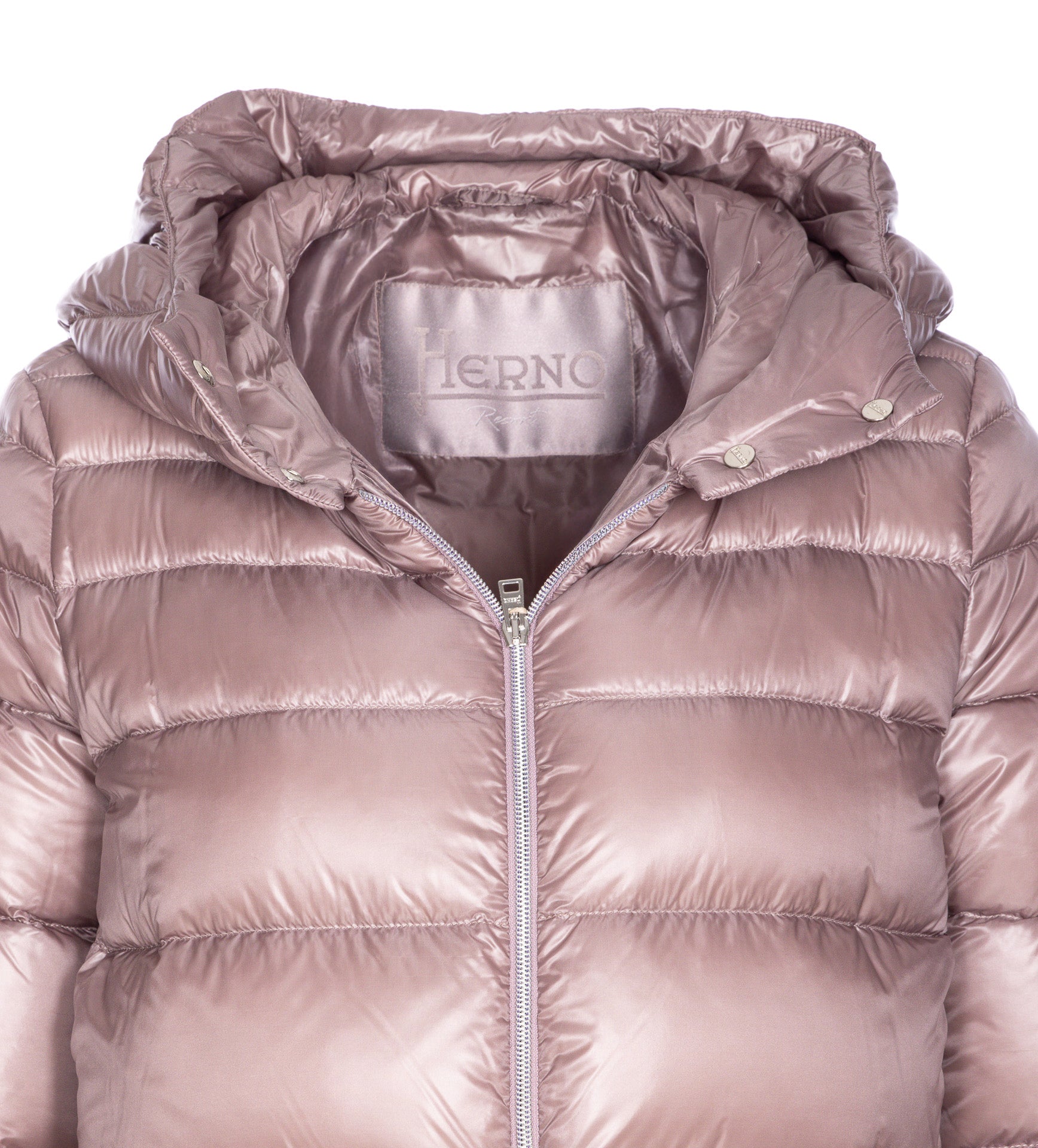 Herno Coats Pink Polyamide