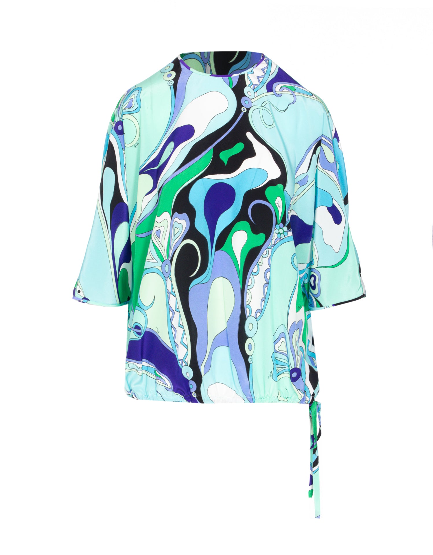 Emilio Pucci Shirts Green Silk