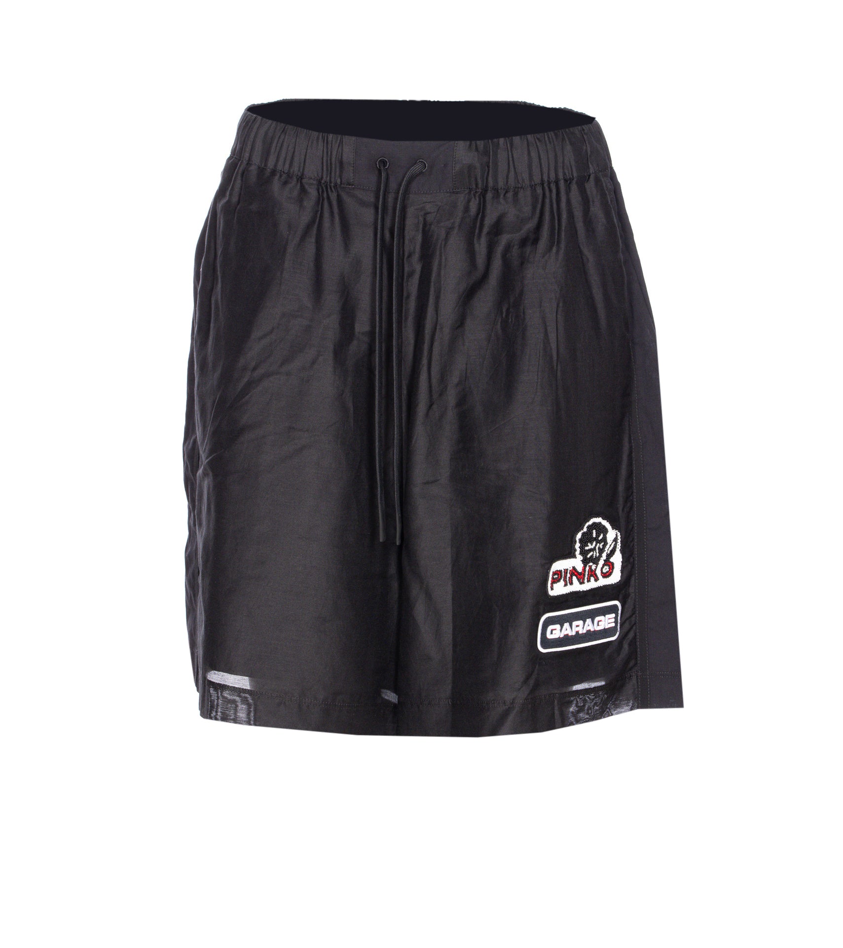 Pinko Shorts Black Cotton