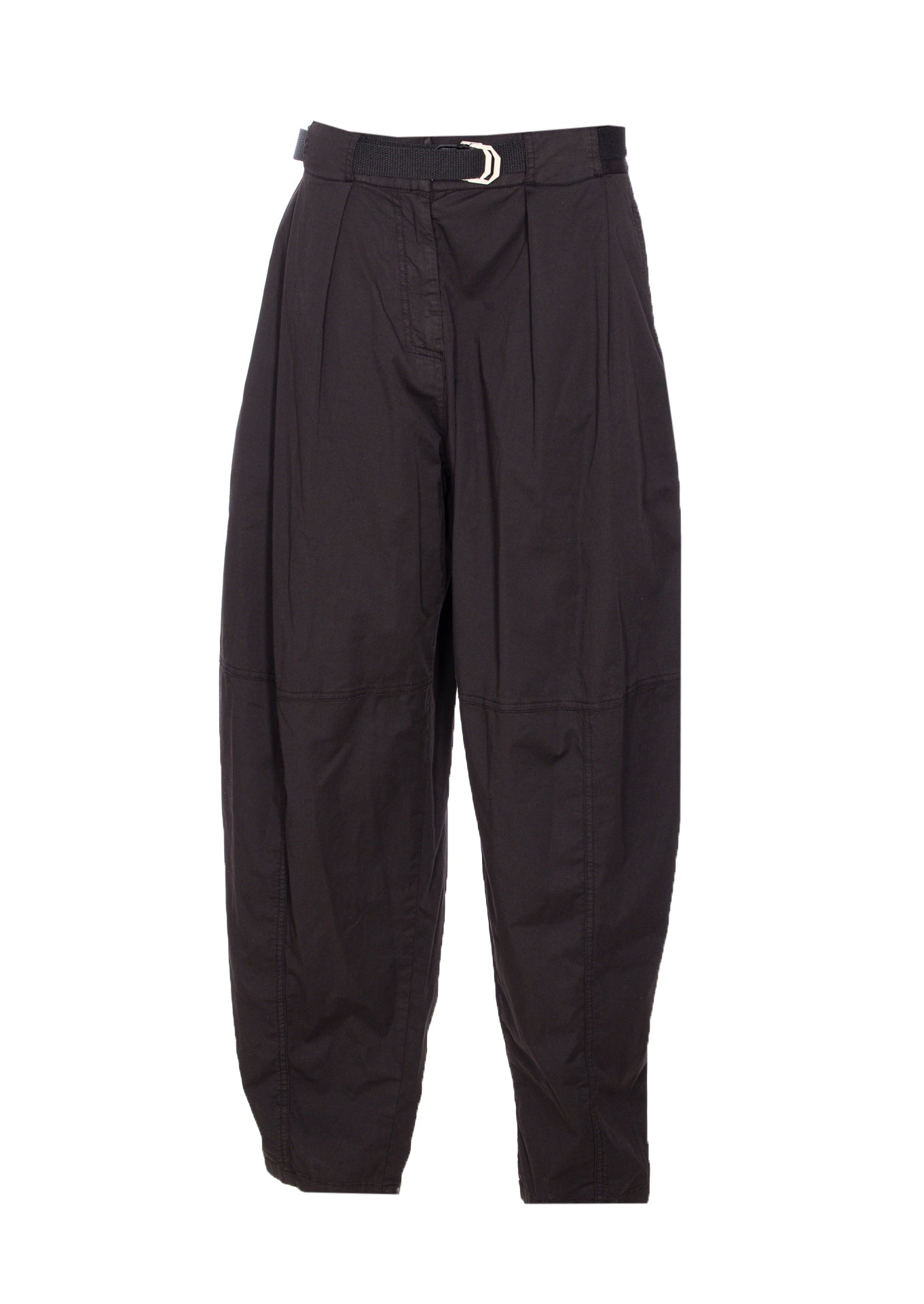 Pinko Trousers Black Cotton