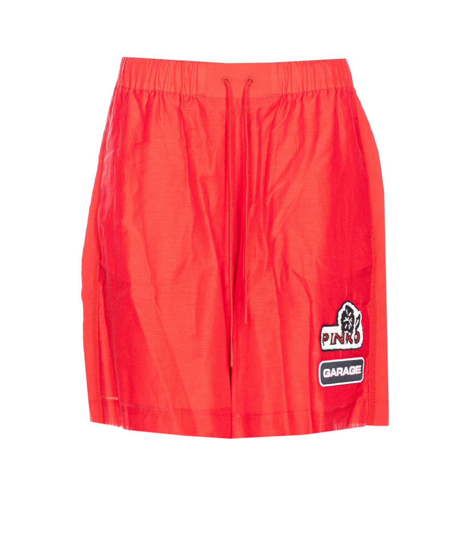 Pinko Shorts Red Cotton