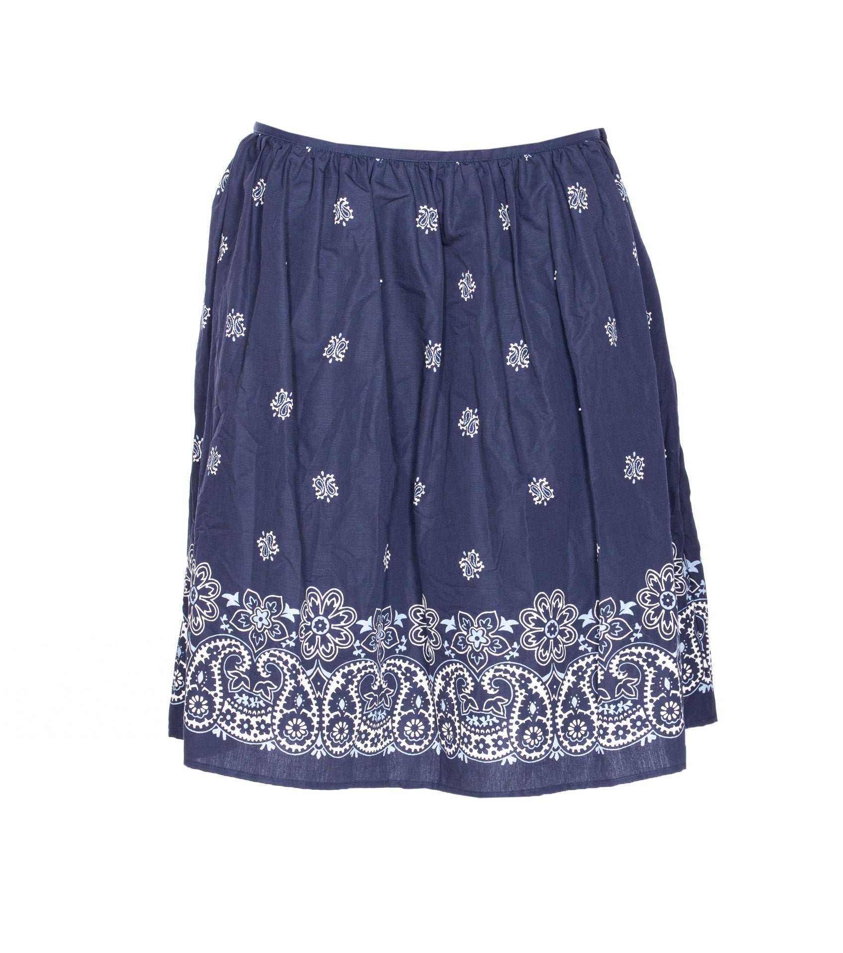 Miu Skirts Blue Cotton