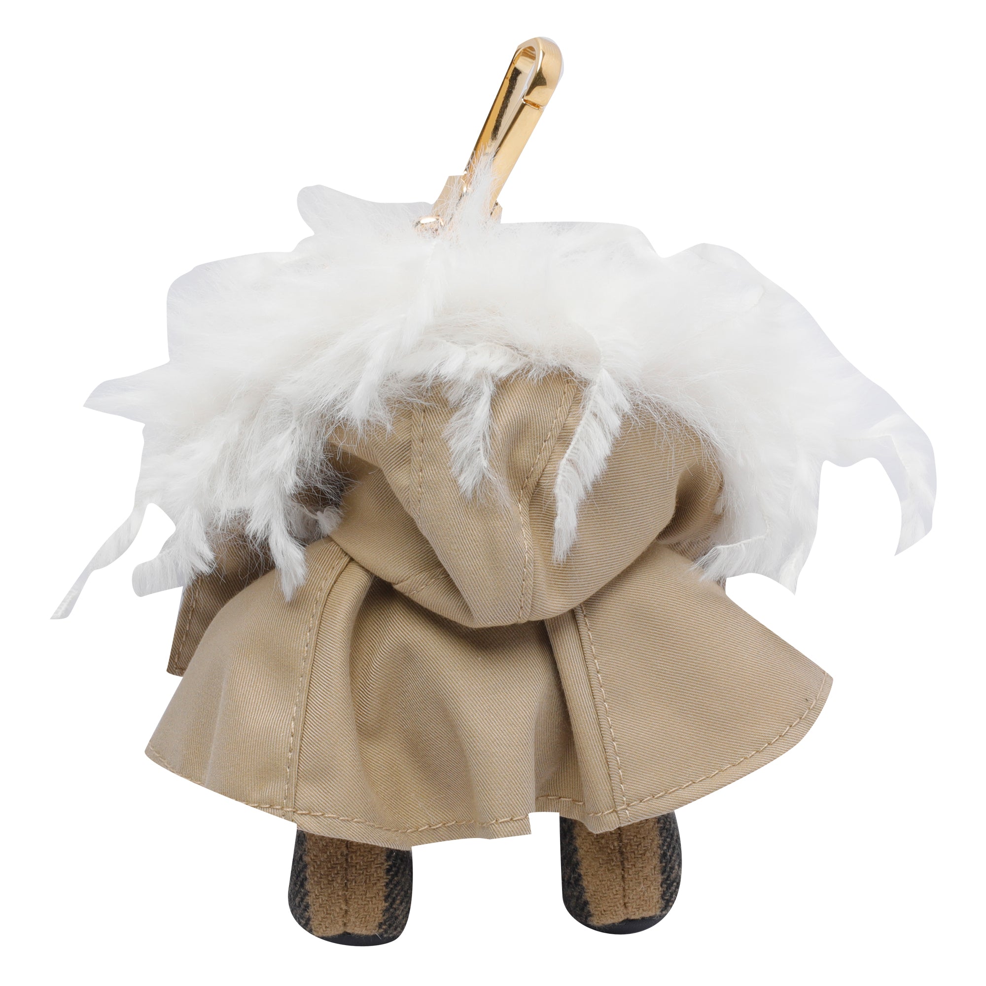 Burberry Keychains Beige Cashmere