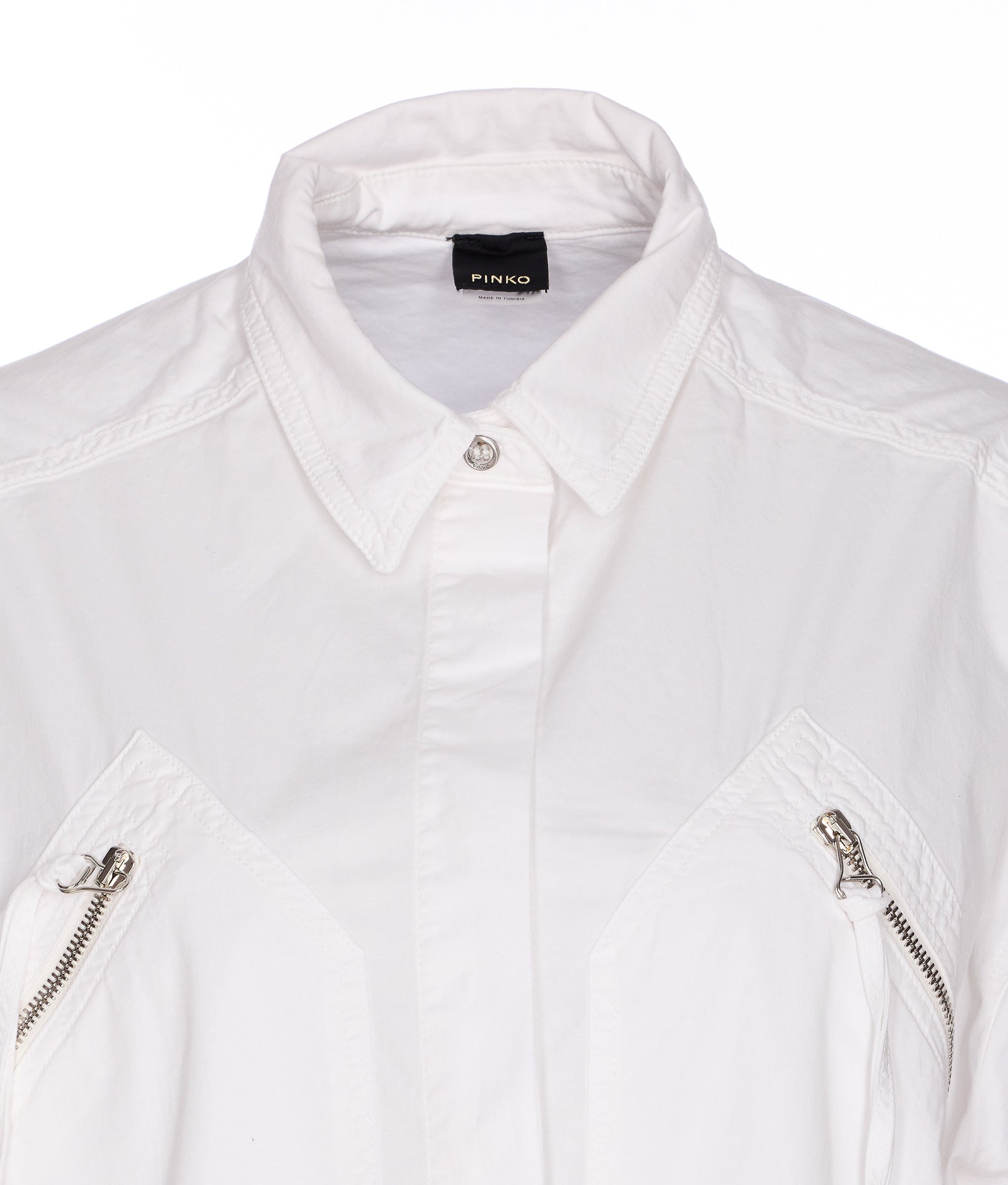 Pinko Shirts White Cotton