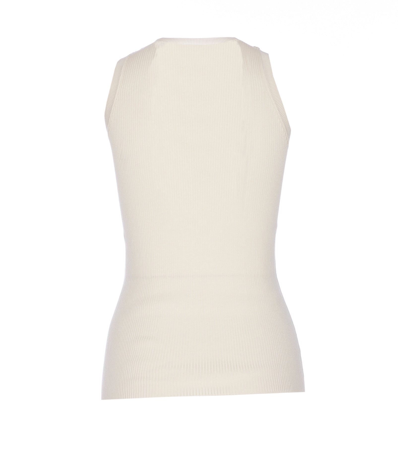 Fendi Top White Silk