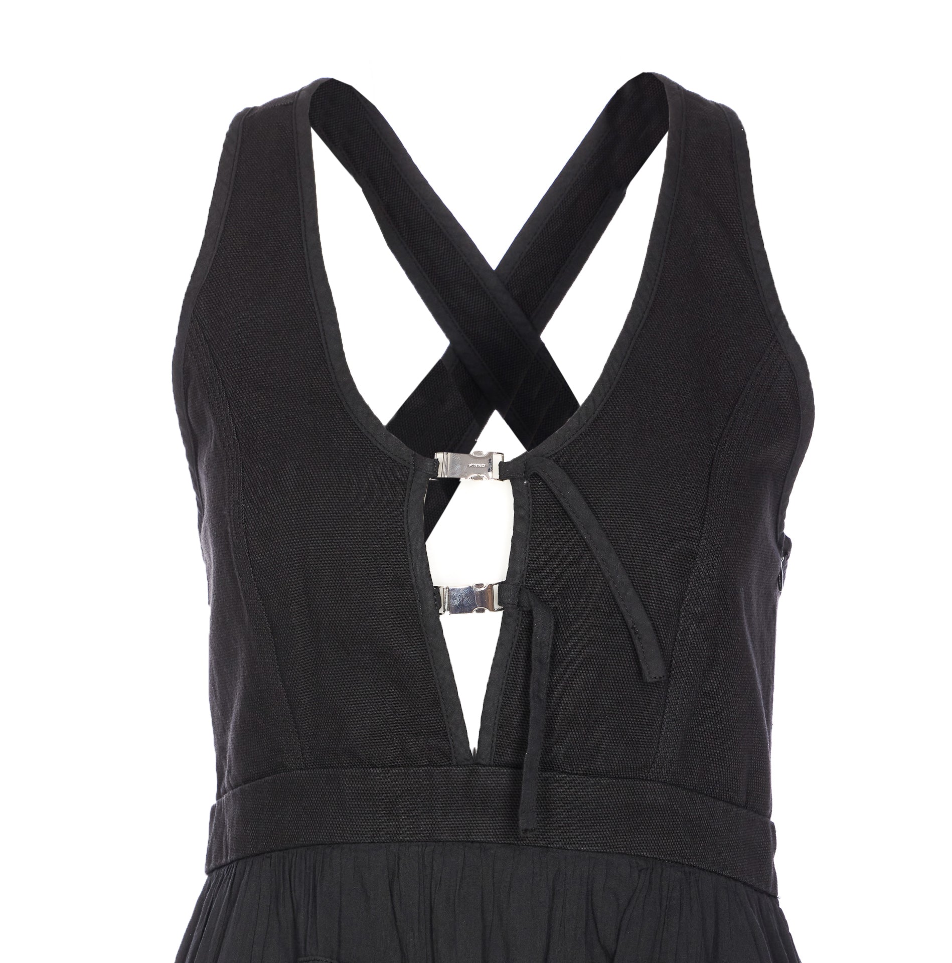 Pinko Dresses Black Cotton