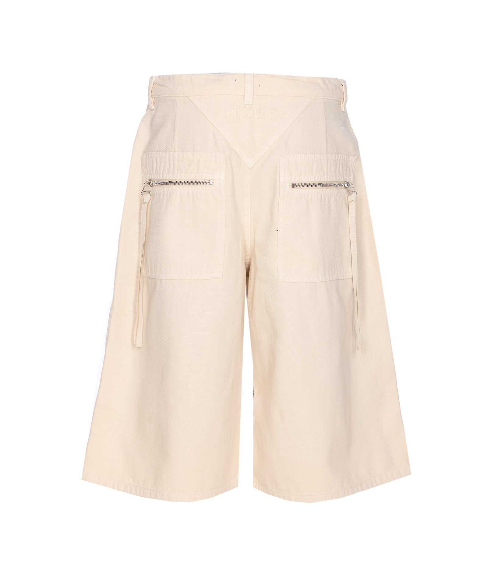 Pinko Shorts White Cotton