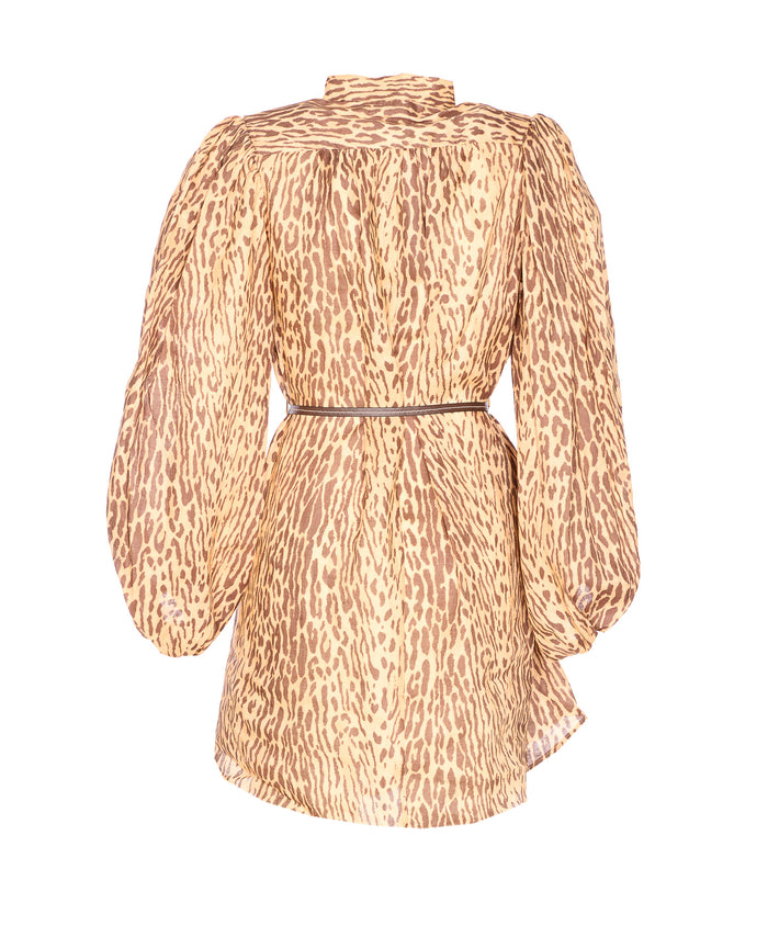 Zimmermann Dresses Brown Linen