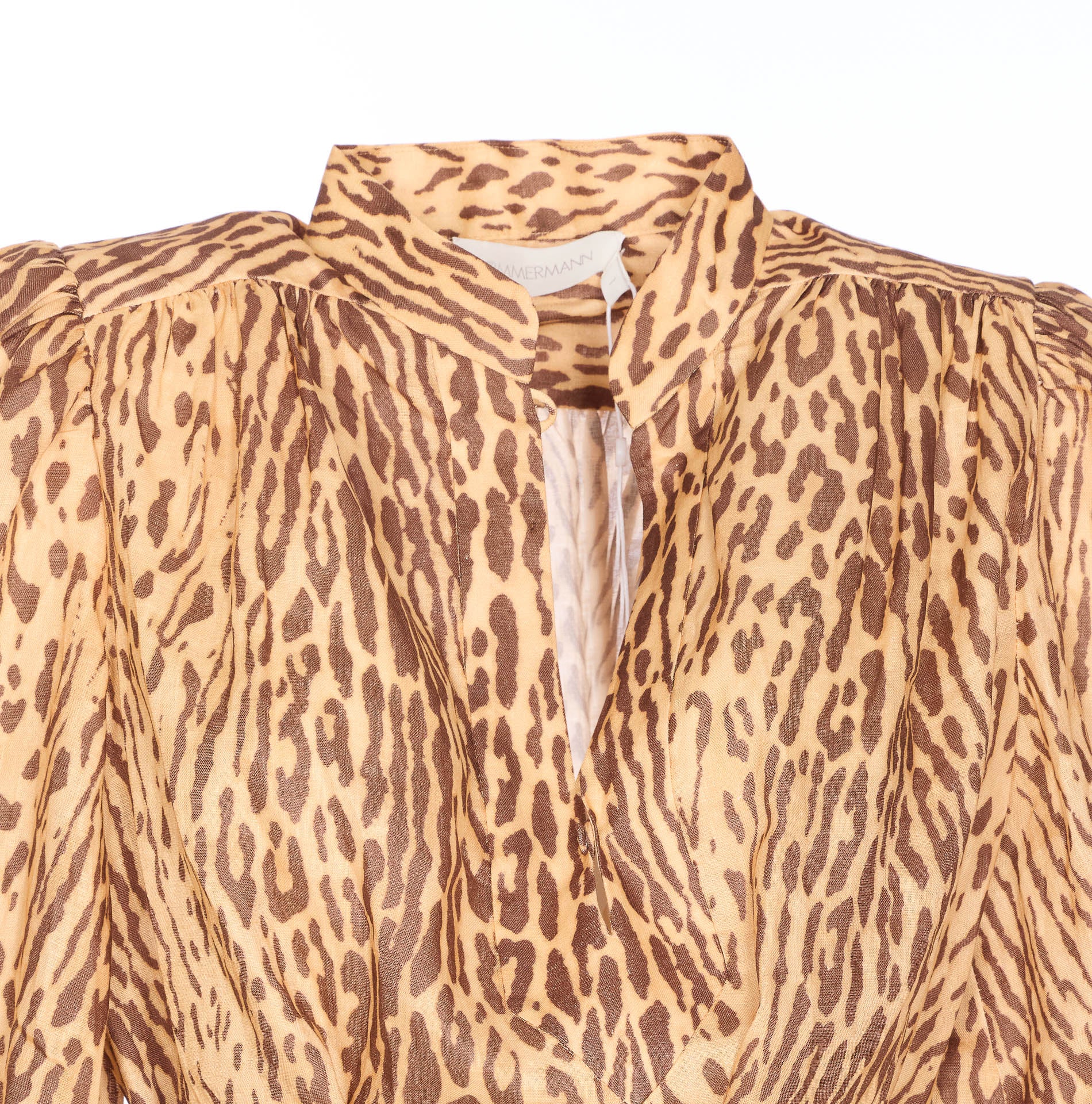 Zimmermann Dresses Brown Linen