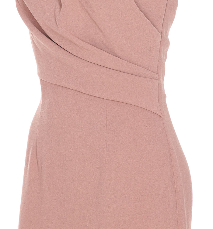 Solace London Dresses Pink Polyester
