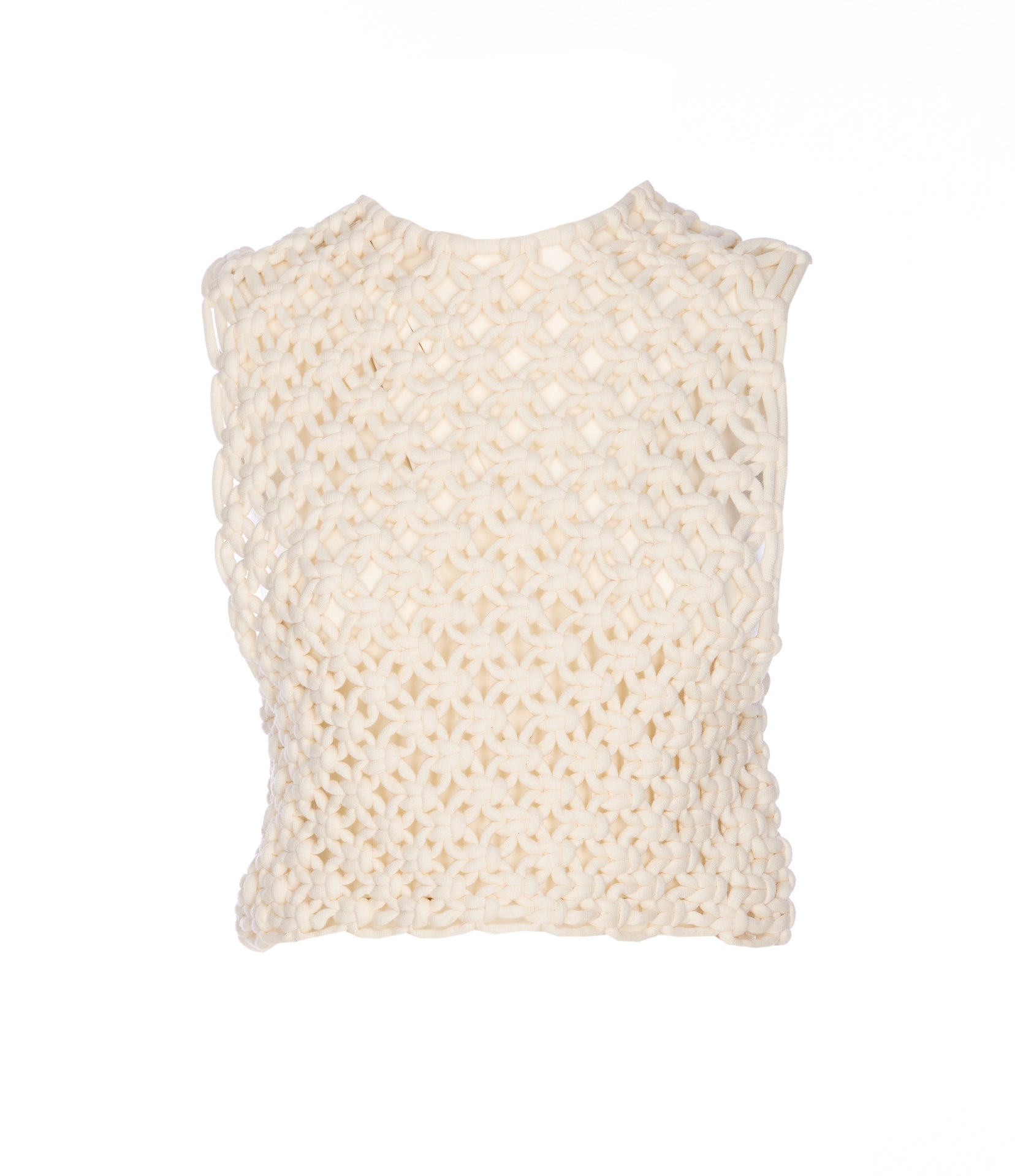 Alaia Top White Cotton