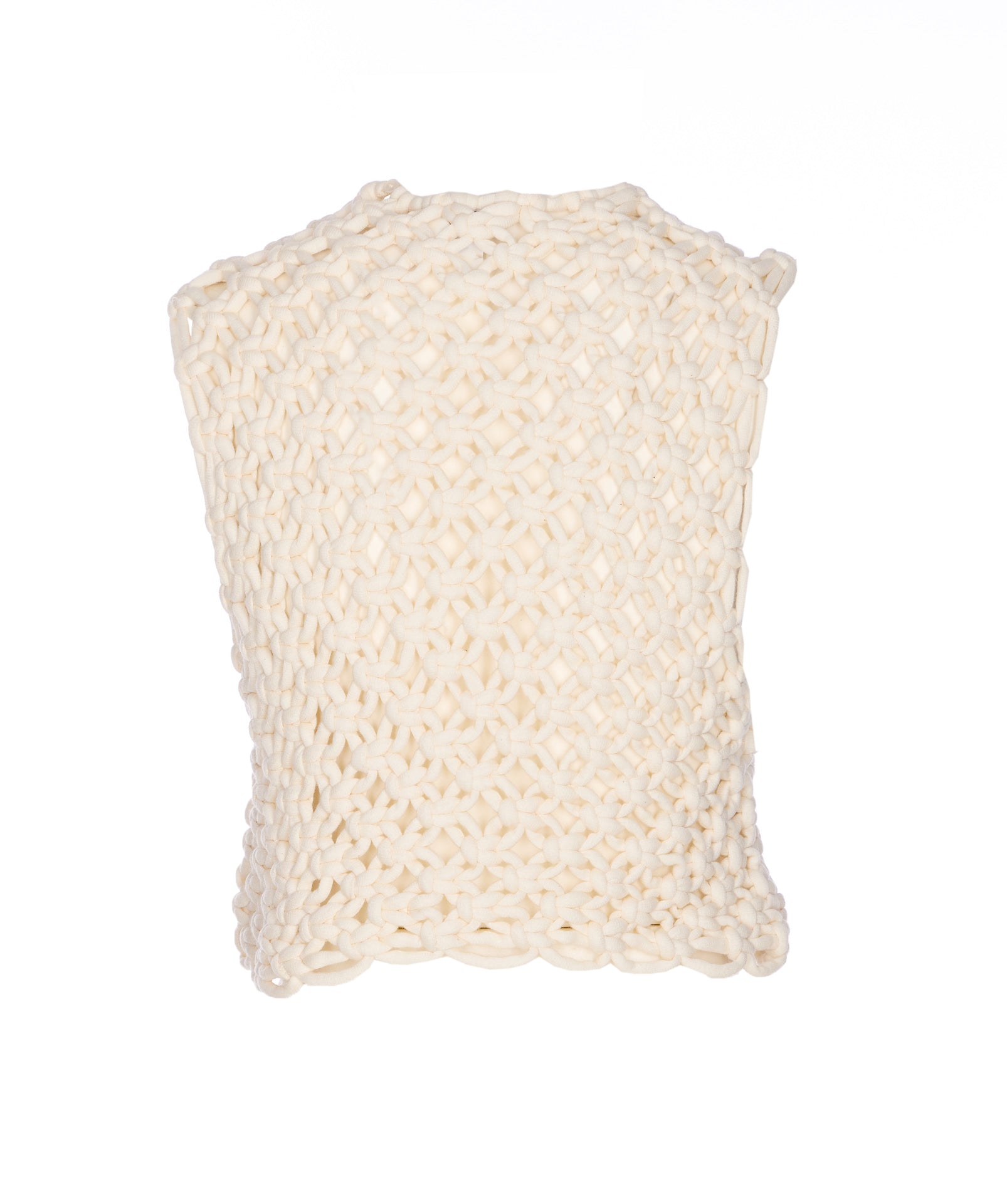 Alaia Top White Cotton