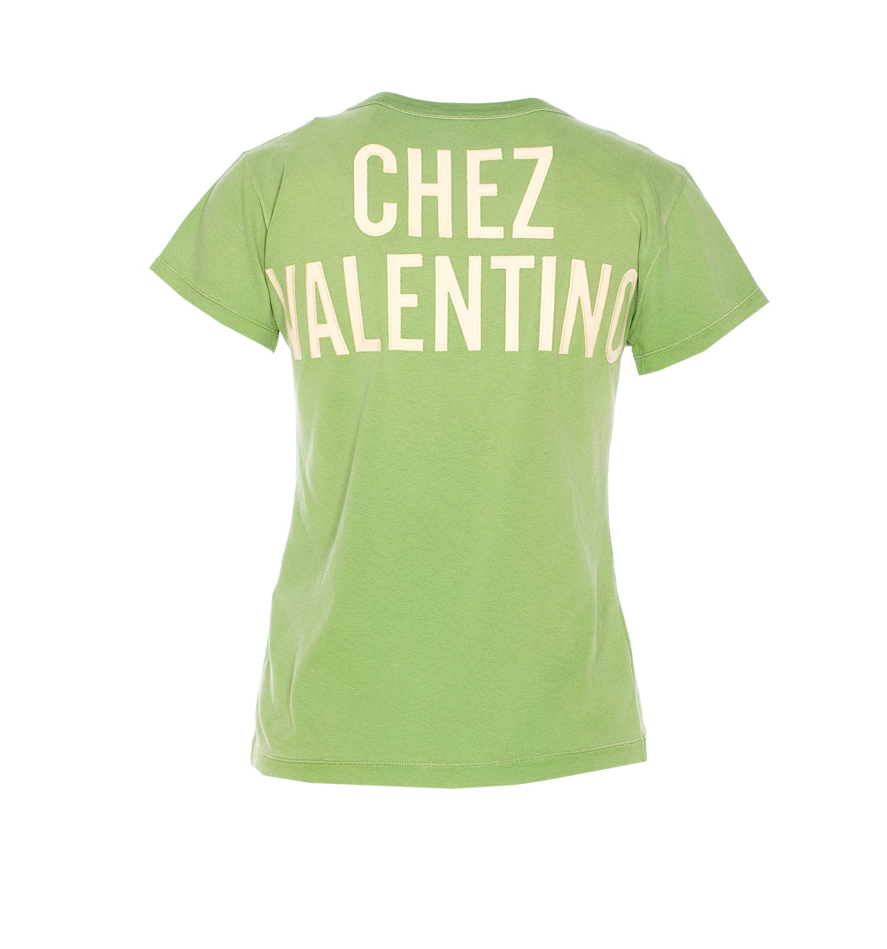 Valentino Garavani T-Shirts And Polos Green Cotton