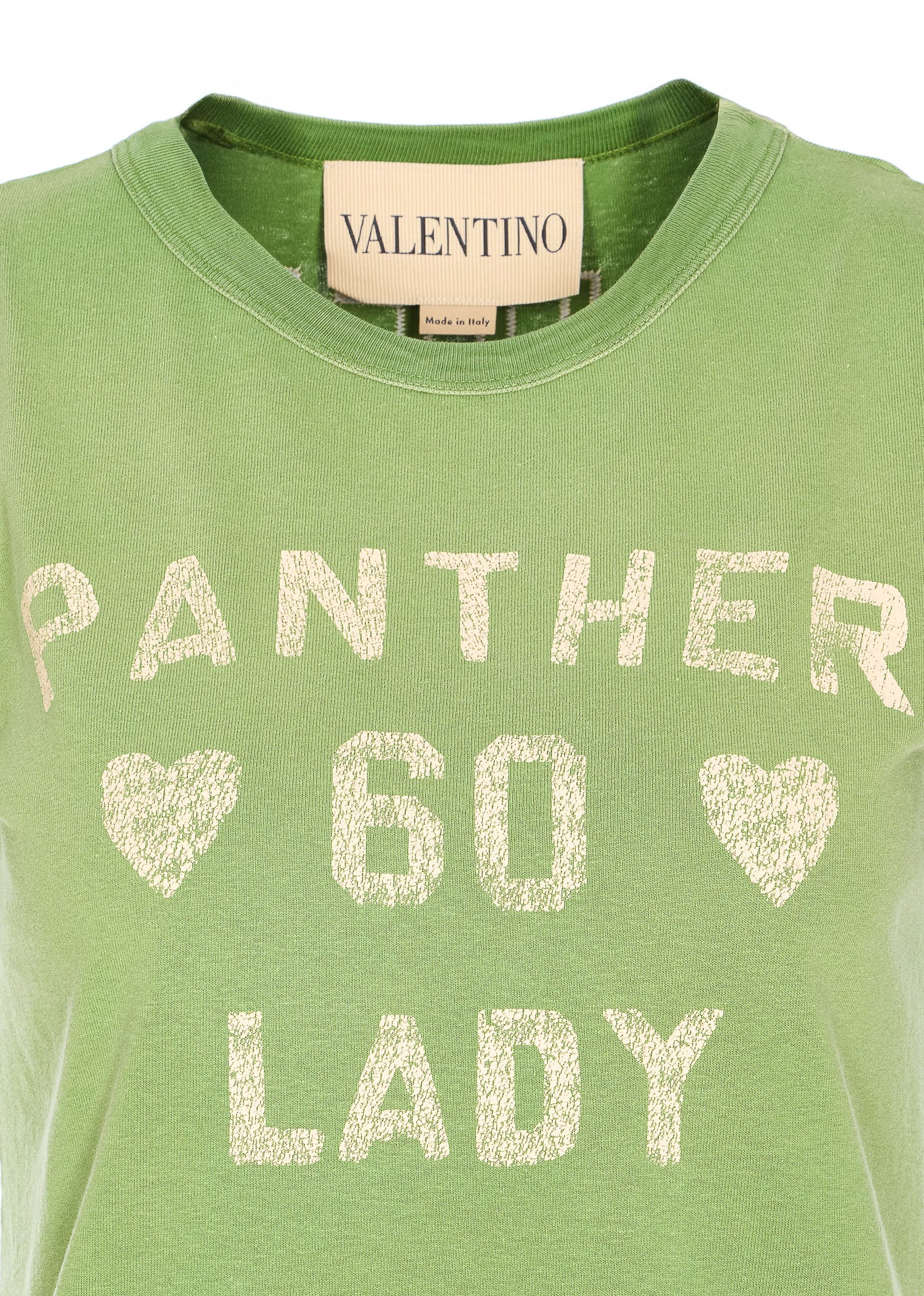 Valentino Garavani T-Shirts And Polos Green Cotton
