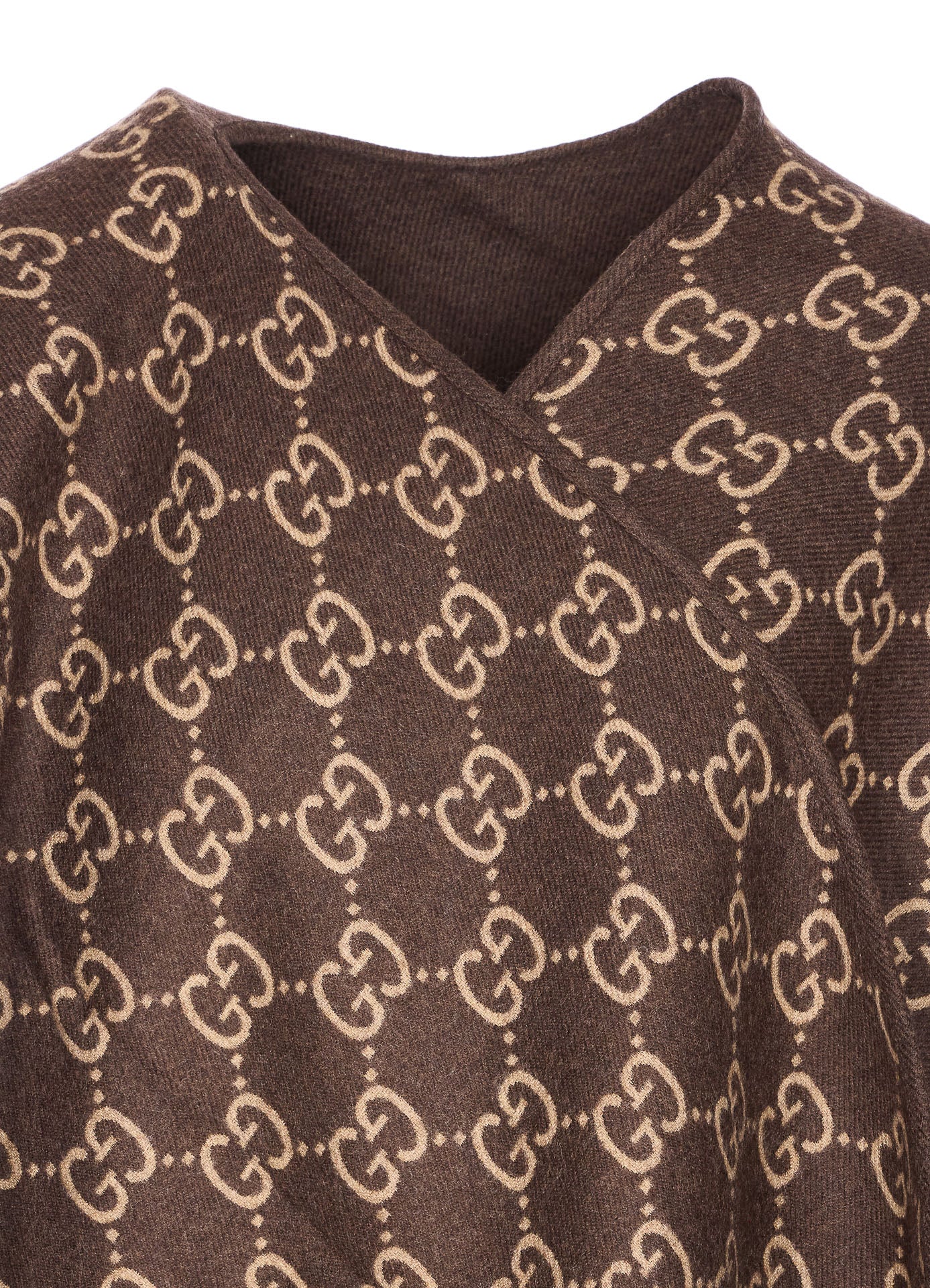 Gucci Jackets Brown Wool