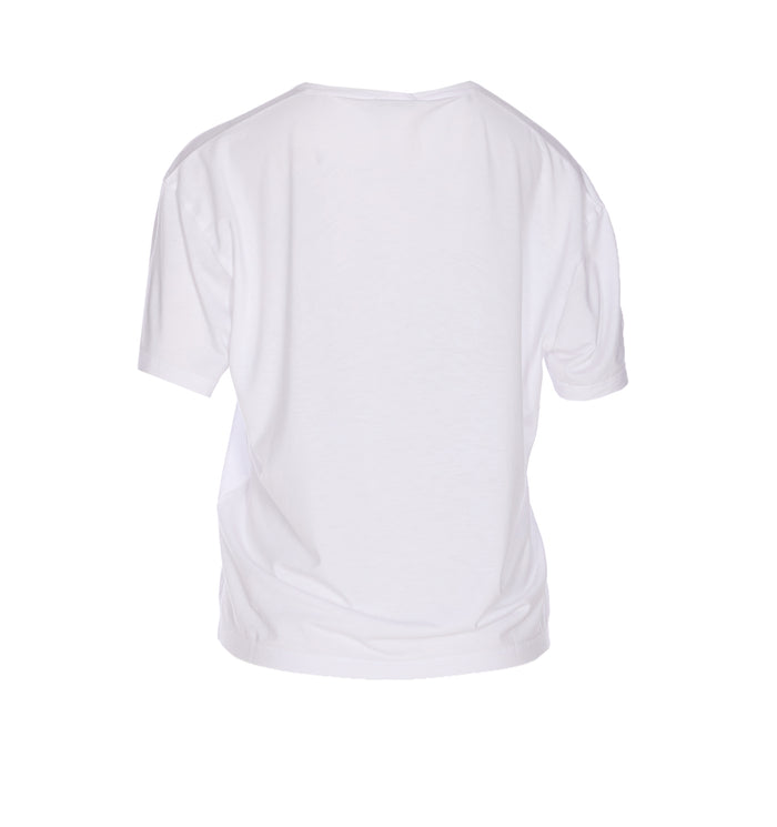 Toteme T-Shirts And Polos White Lyocell-tencel