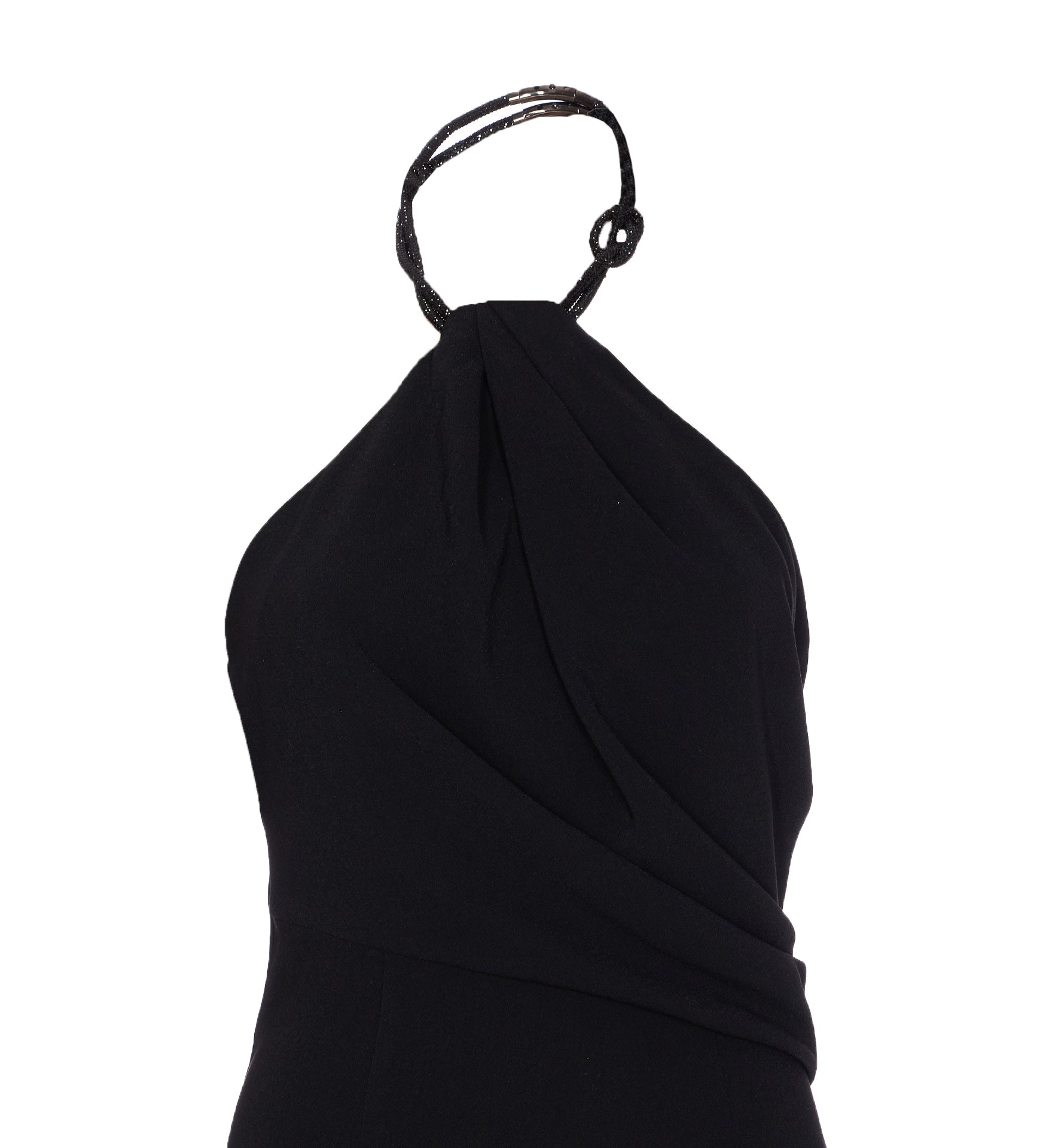 Solace London Dresses Black Polyester