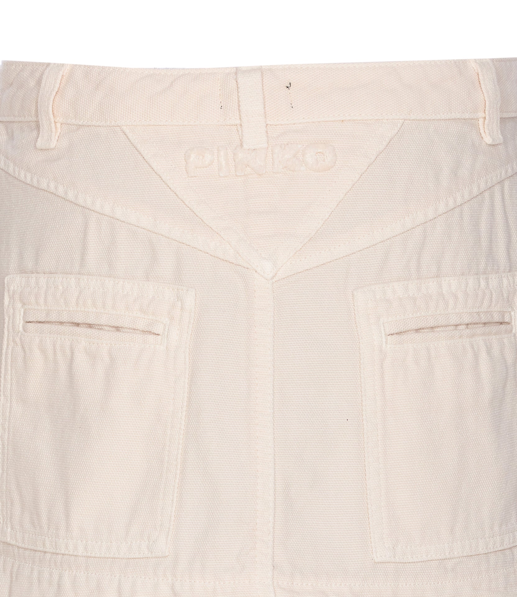 Pinko Skirts White Cotton