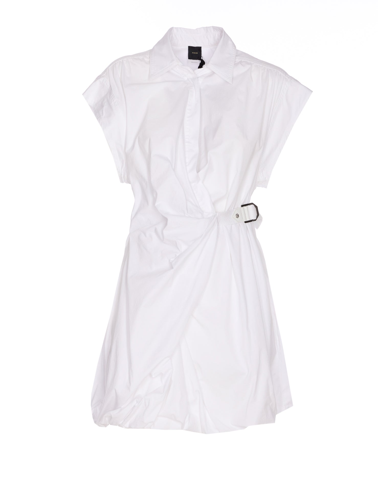 Pinko Dresses White Cotton